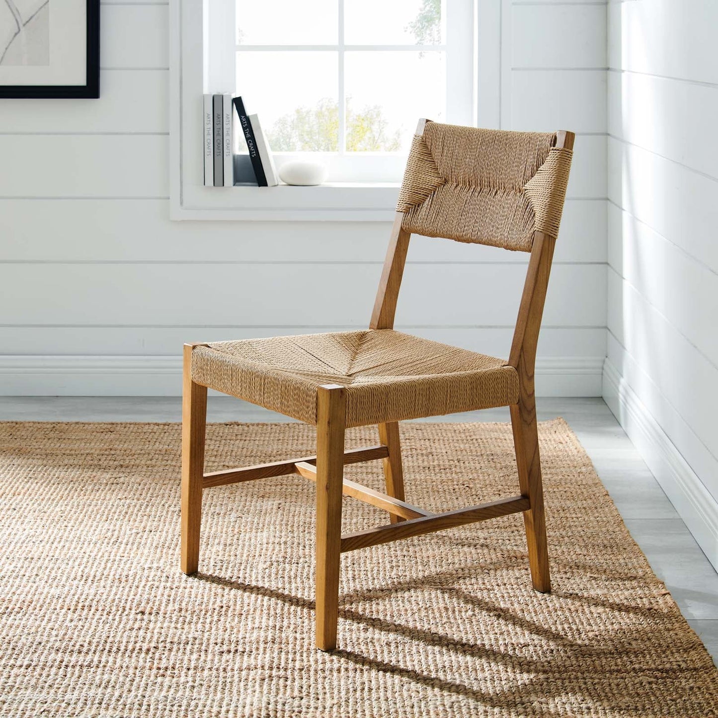 Bodie Wood Dining Chair Natural Natural EEI-5489-NAT-NAT