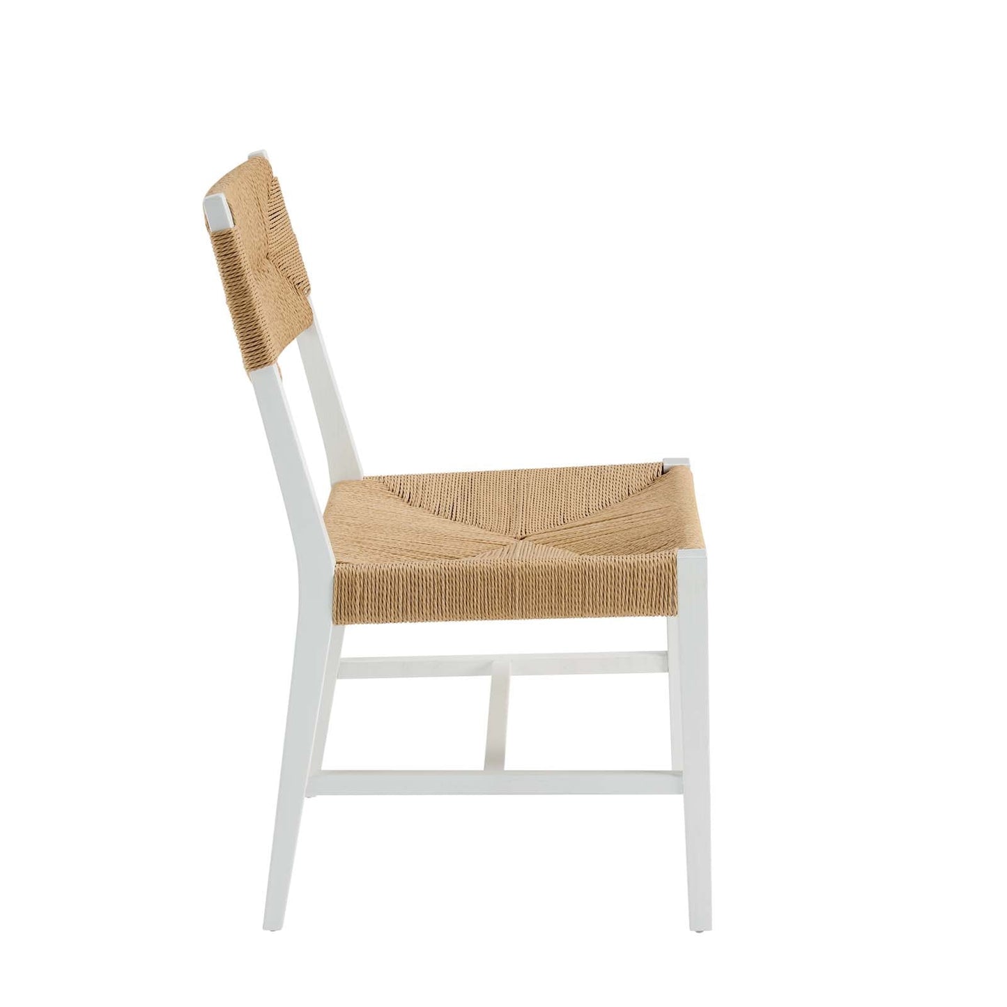 Bodie Wood Dining Chair White Natural EEI-5489-WHI-NAT