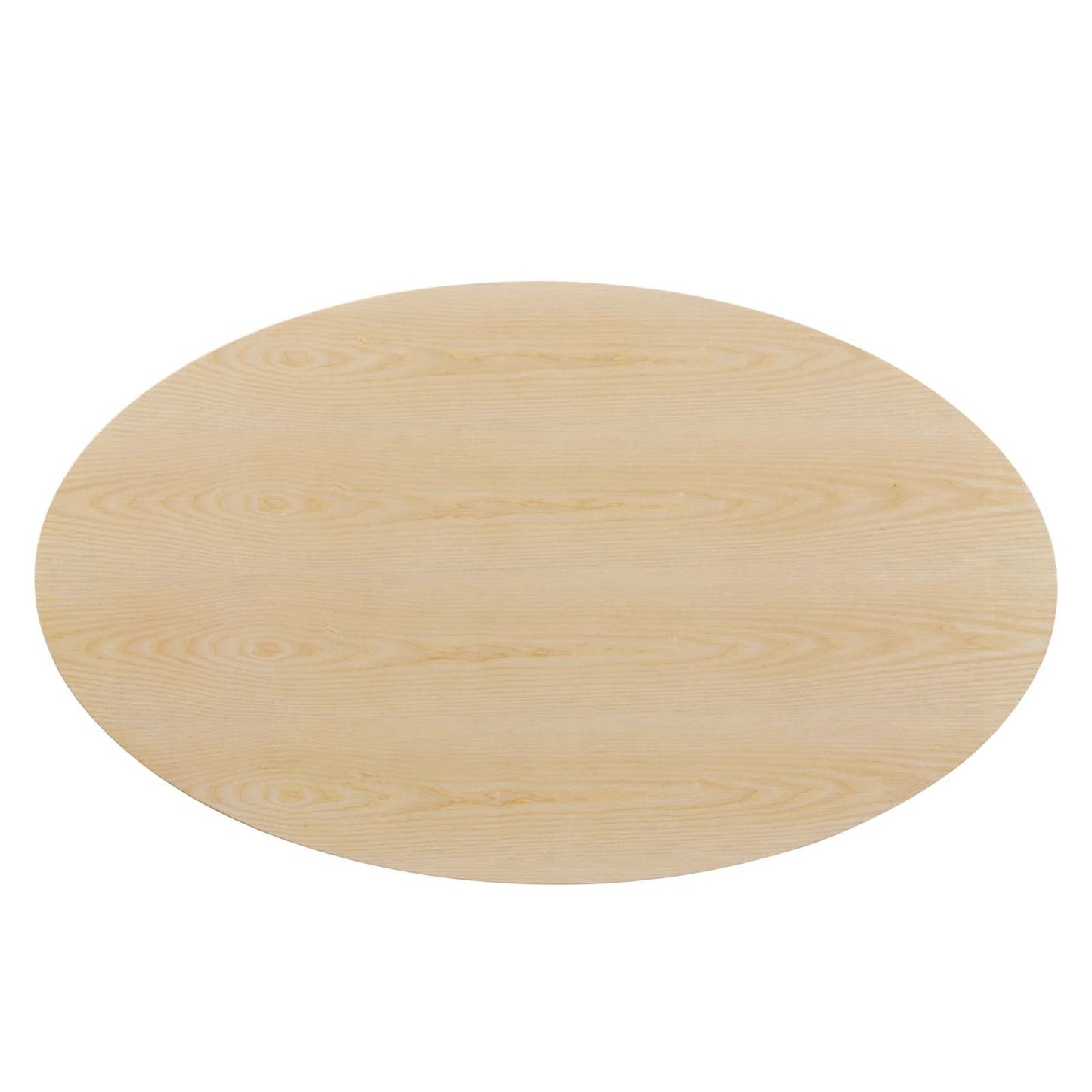 Lippa 60" Oval Wood Dining Table Gold Natural EEI-5525-GLD-NAT