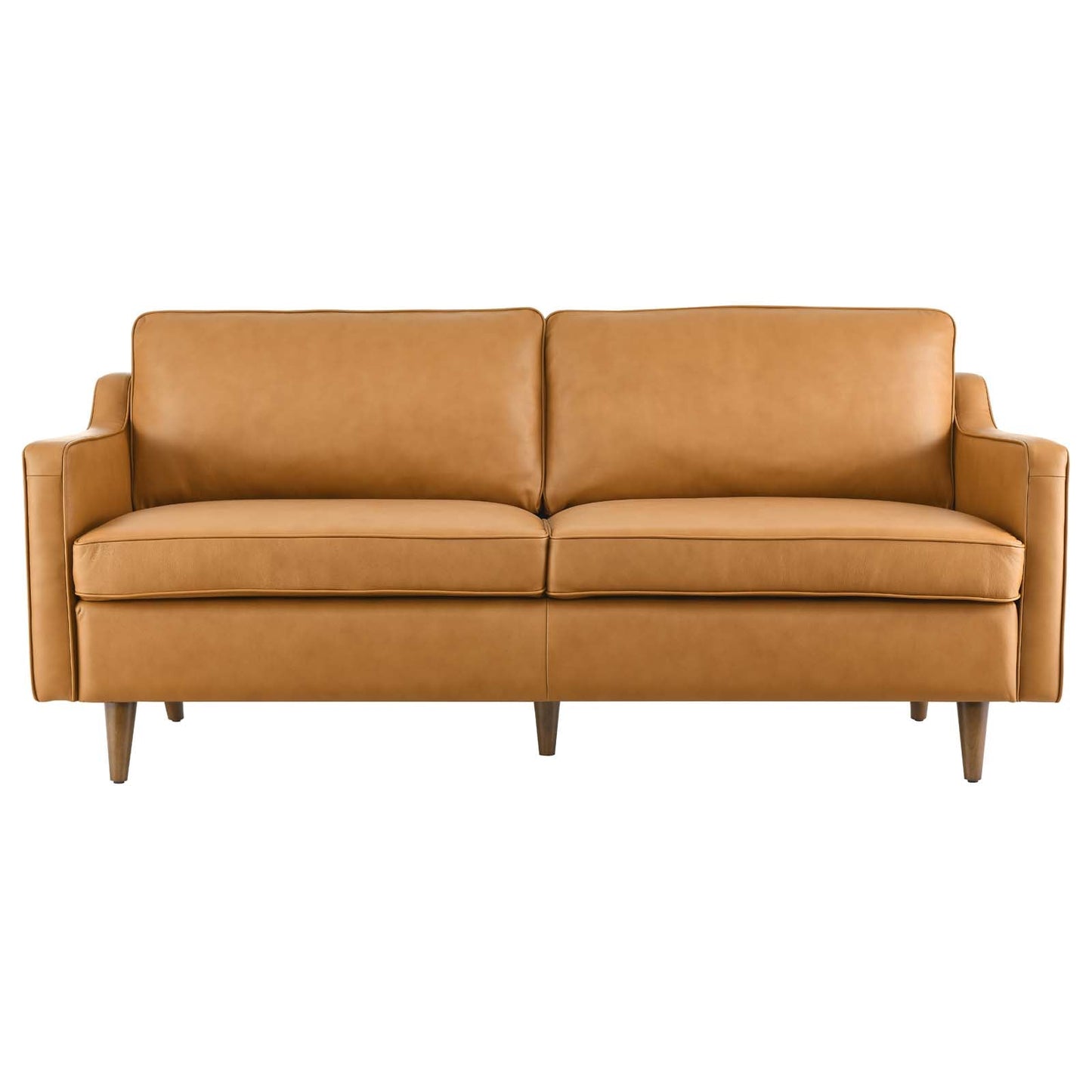 Impart Genuine Leather Sofa Tan EEI-5553-TAN