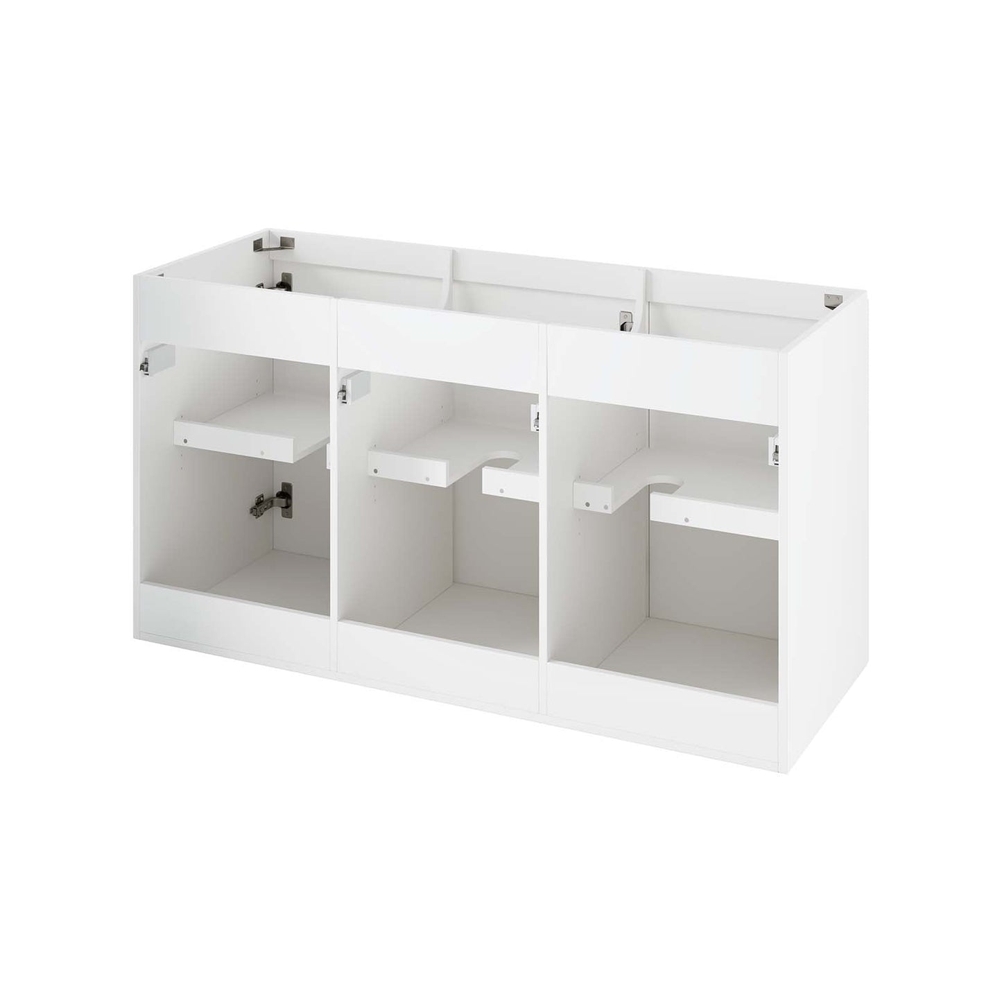 Vitality 48" Wall-Mount Bathroom Vanity (Sink Basin Not Included) White EEI-5560-WHI