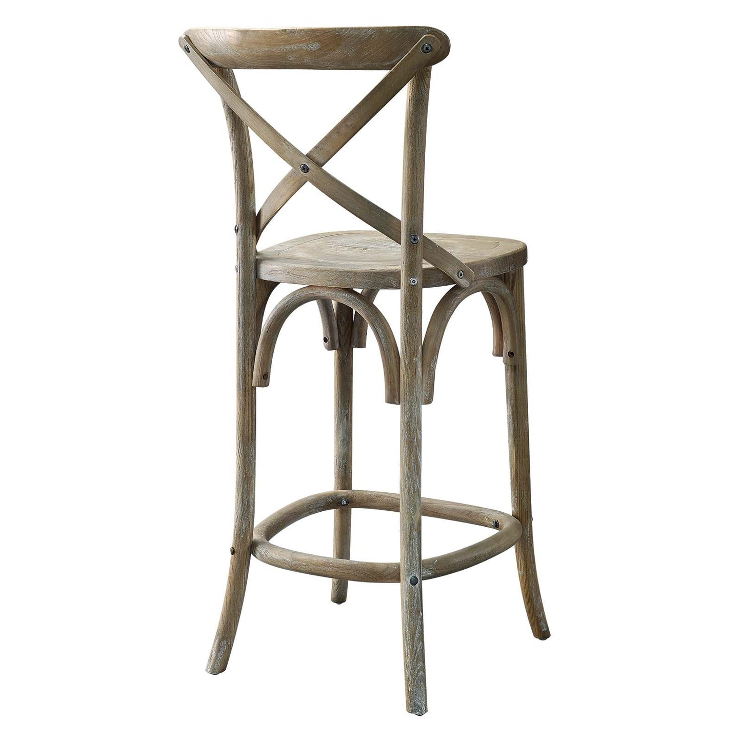 Gear Counter Stool Gray EEI-5562-GRY