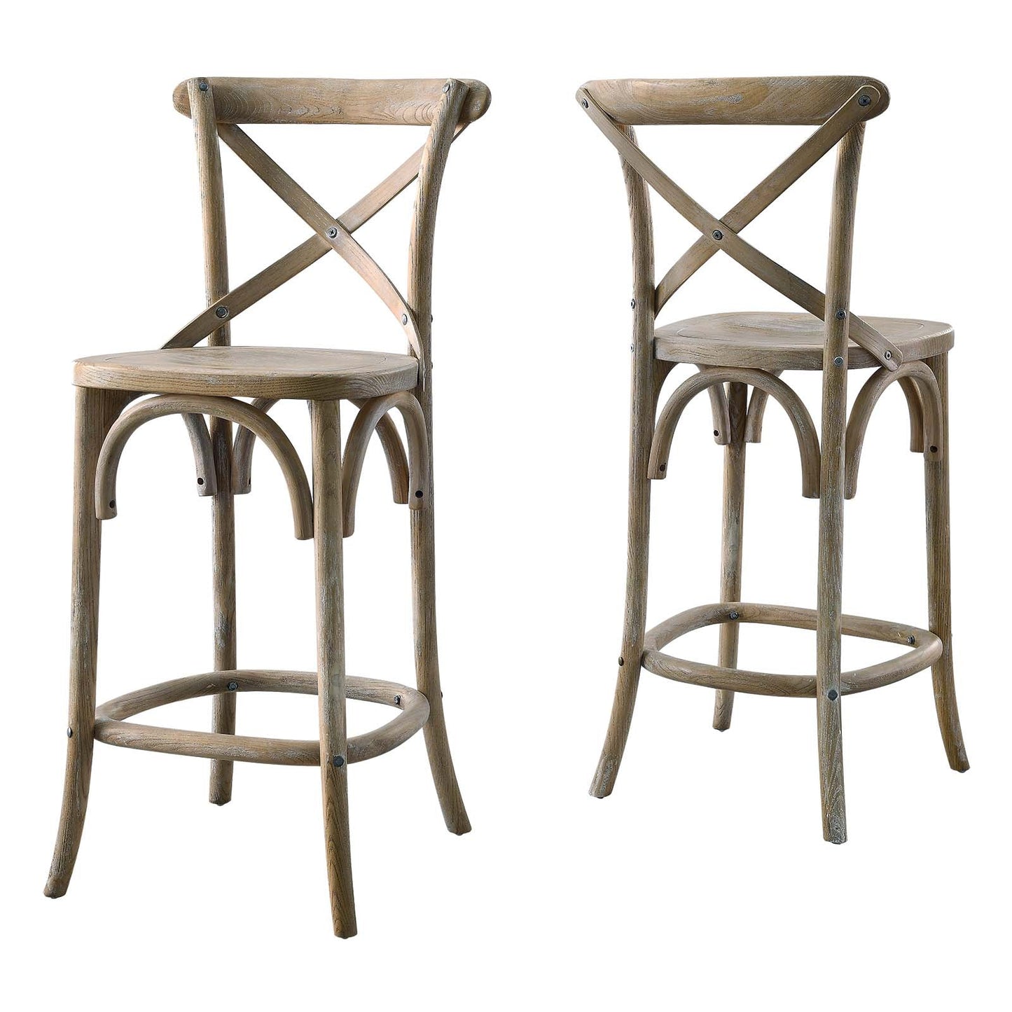 Gear Counter Stool Gray EEI-5562-GRY