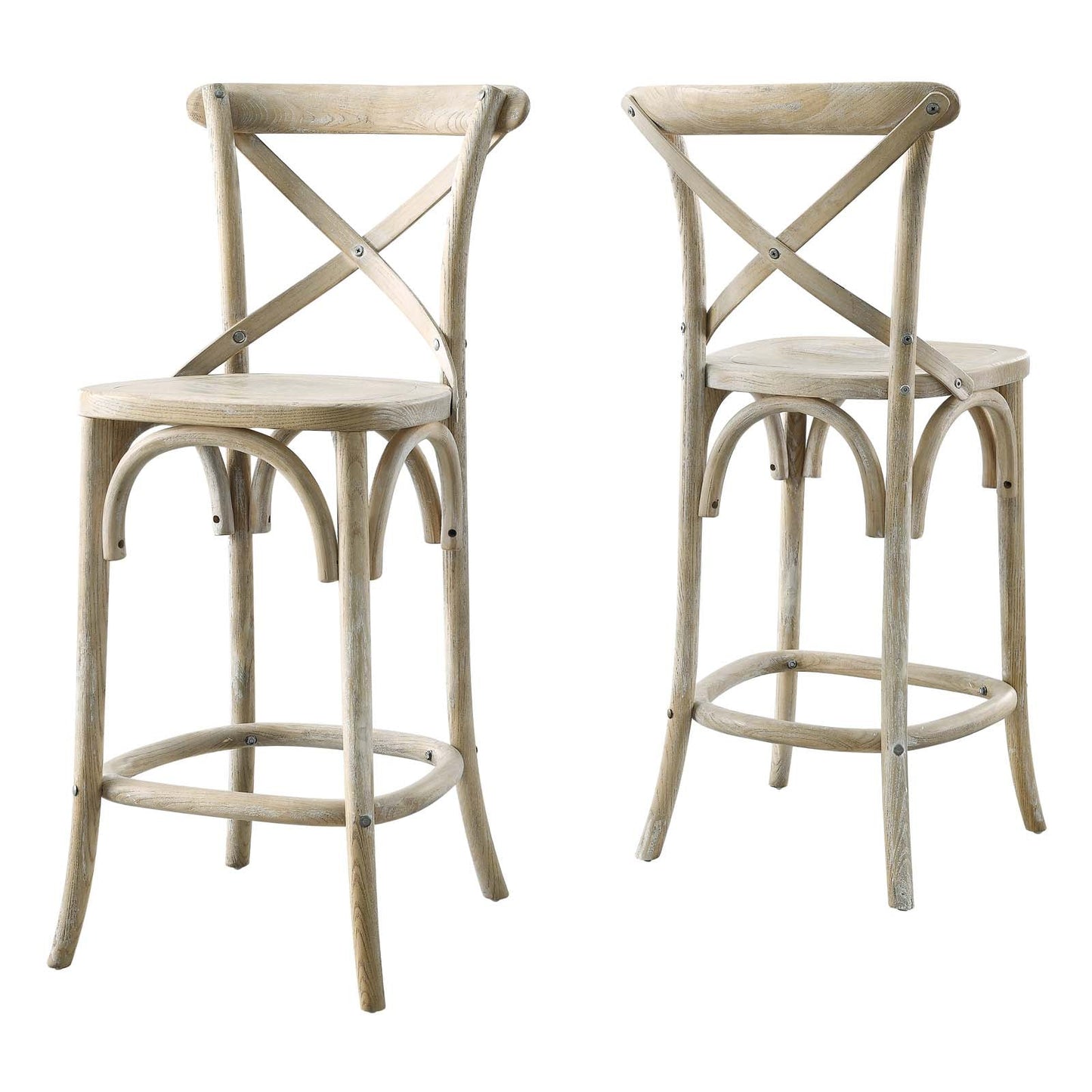 Gear Counter Stool Gray EEI-5562-GRY