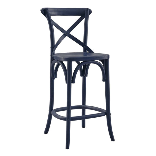 Gear Counter Stool Midnight Blue EEI-5562-MID