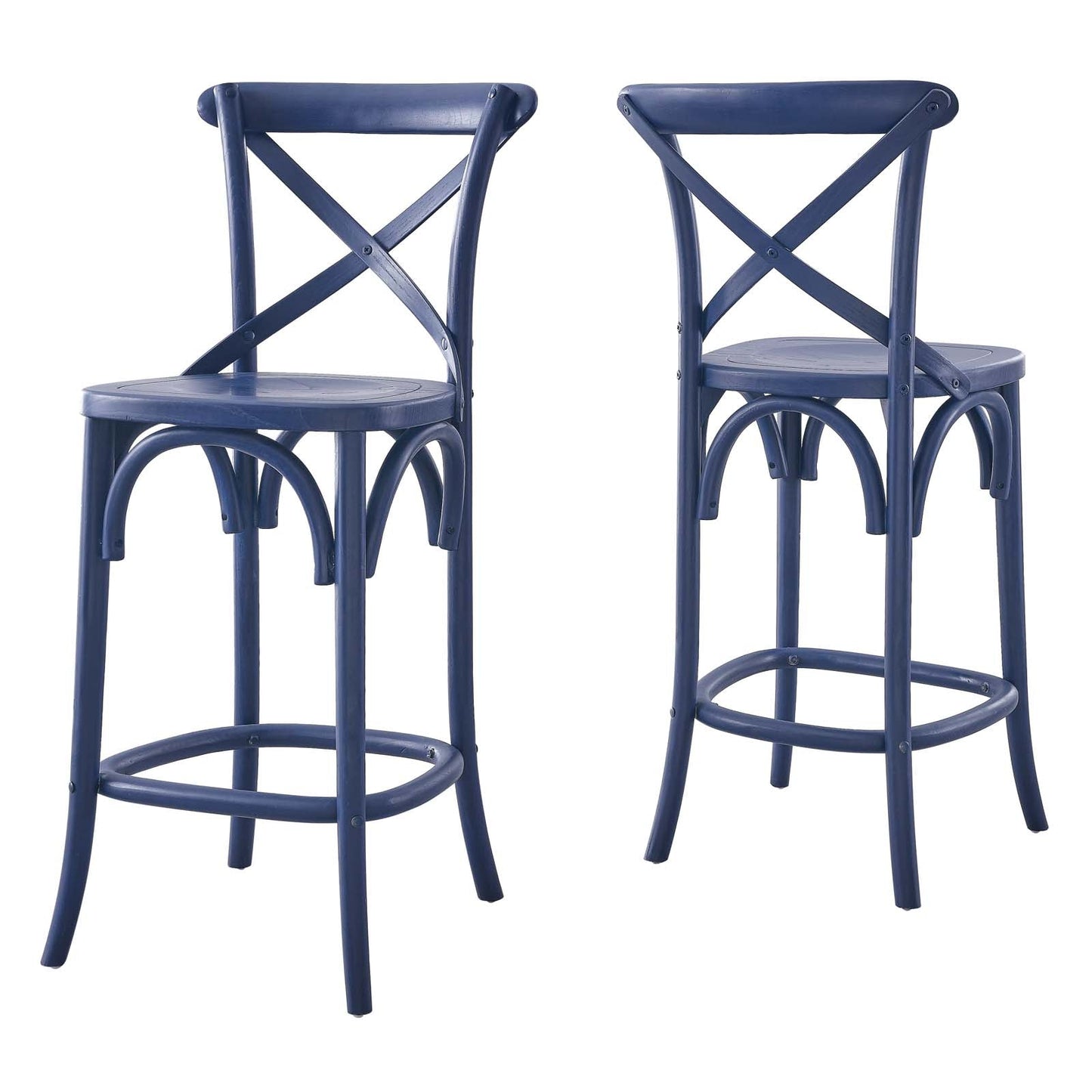 Gear Counter Stool Midnight Blue EEI-5562-MID