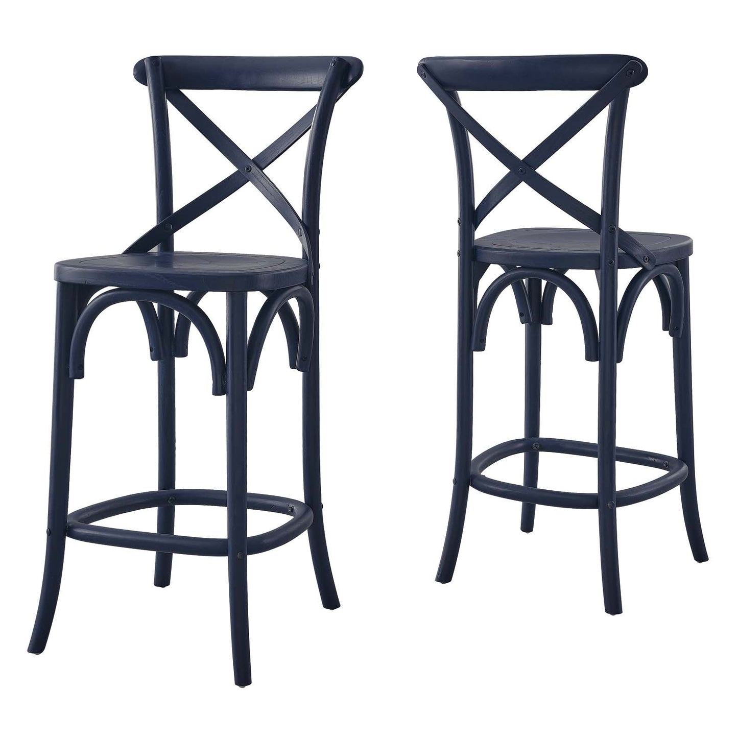 Gear Counter Stool Midnight Blue EEI-5562-MID