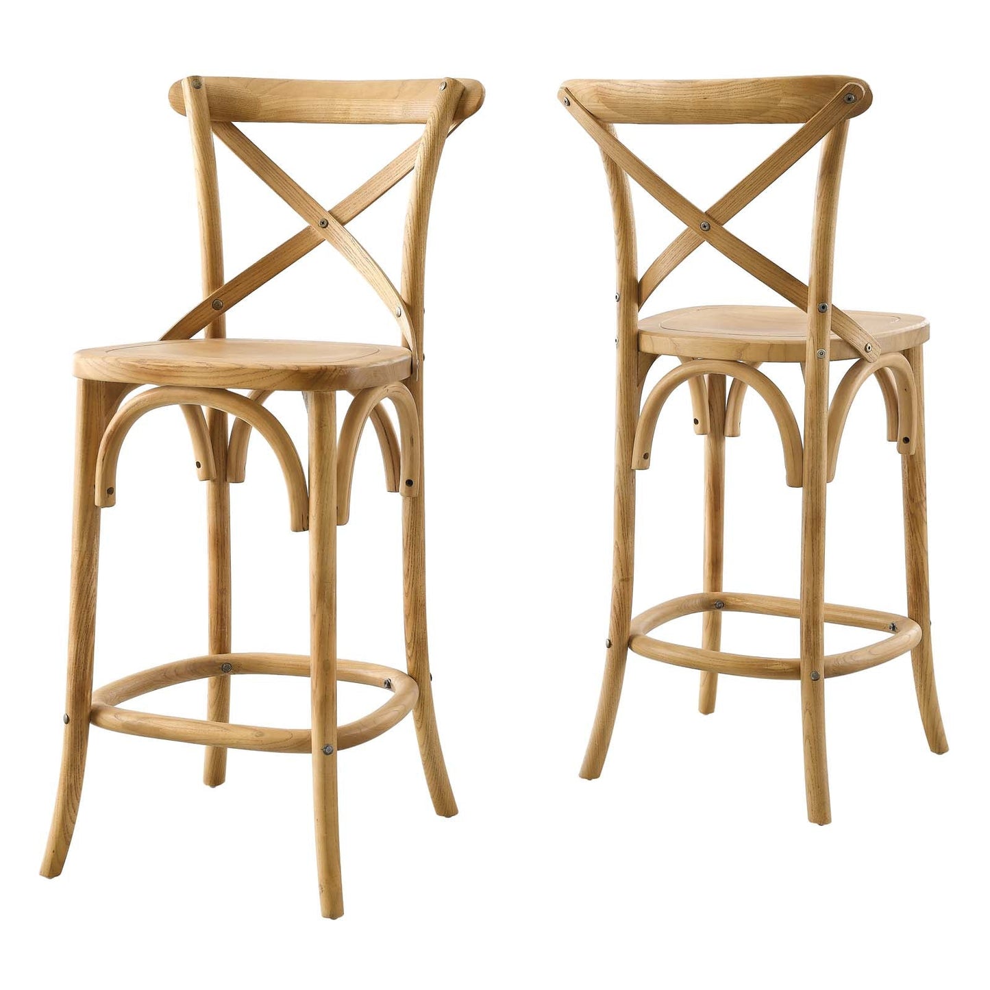 Gear Counter Stool Natural EEI-5562-NAT