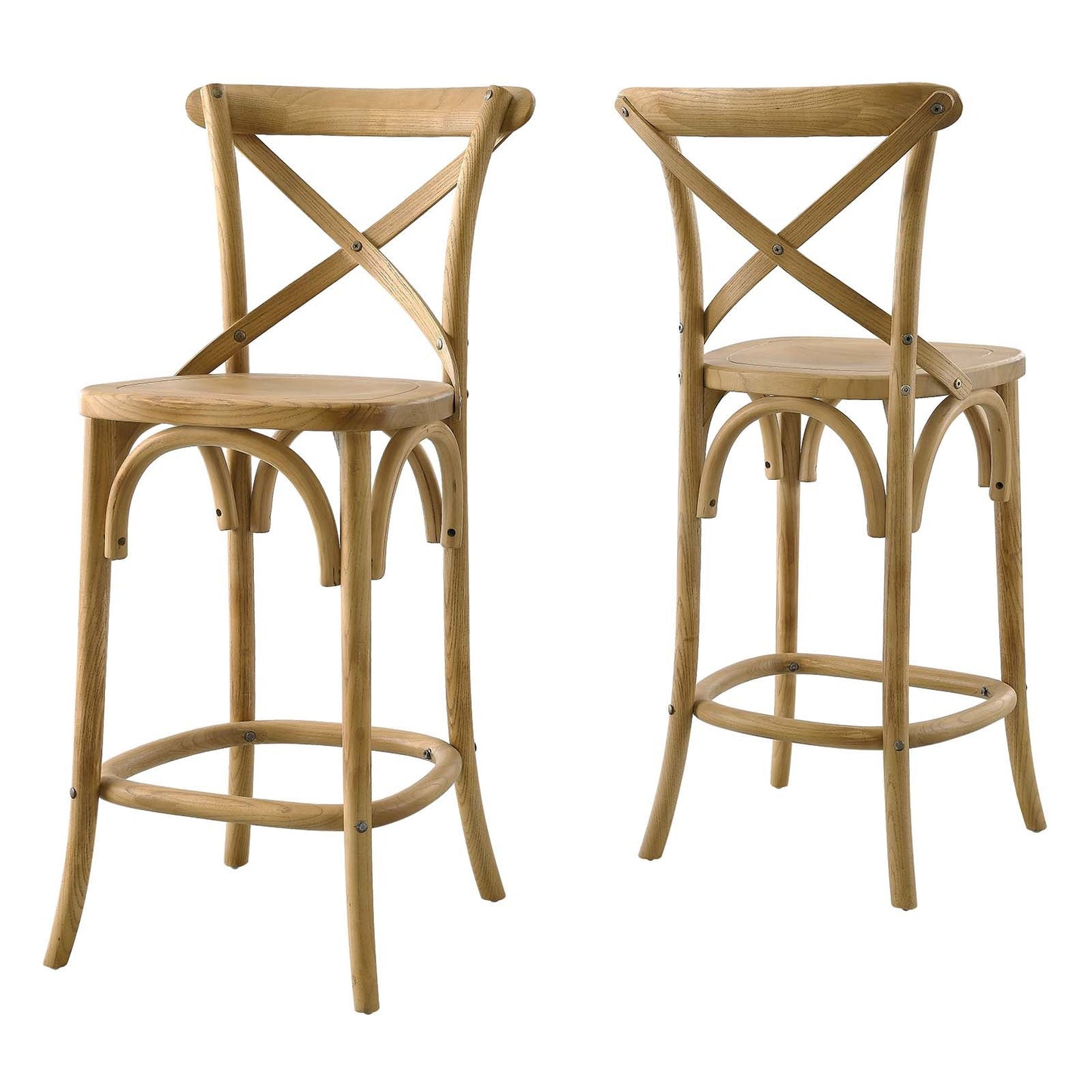 Gear Counter Stool Natural EEI-5562-NAT