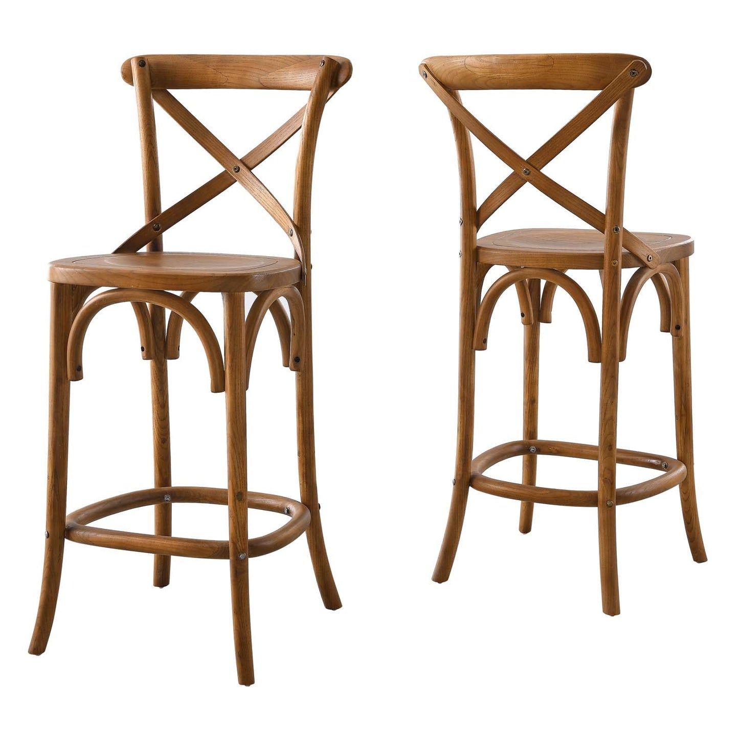 Gear Counter Stool Walnut EEI-5562-WAL