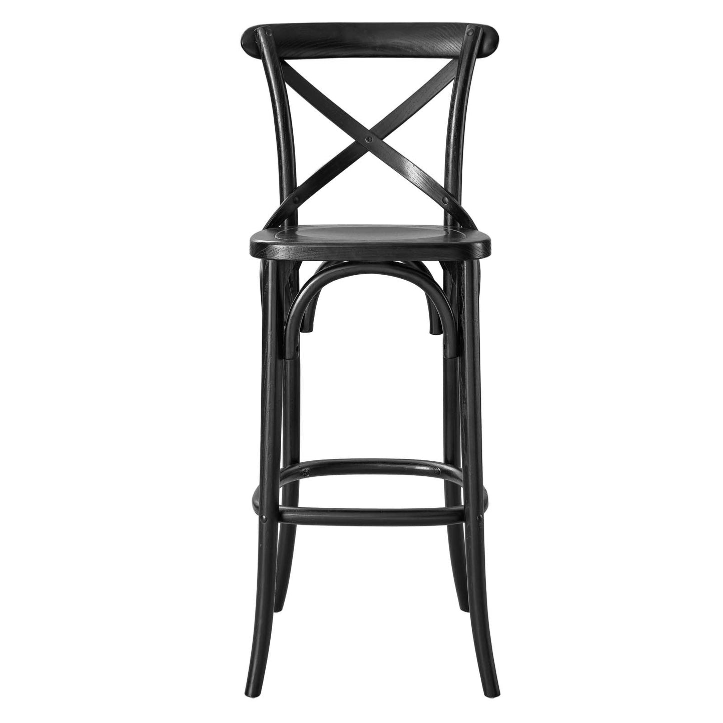 Gear Bar Stool Black EEI-5563-BLK