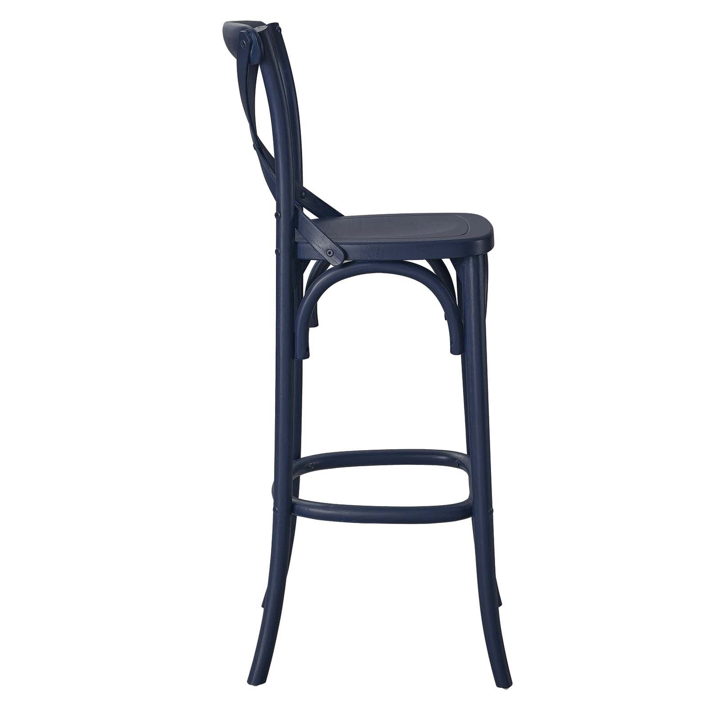 Gear Bar Stool Midnight Blue EEI-5563-MID