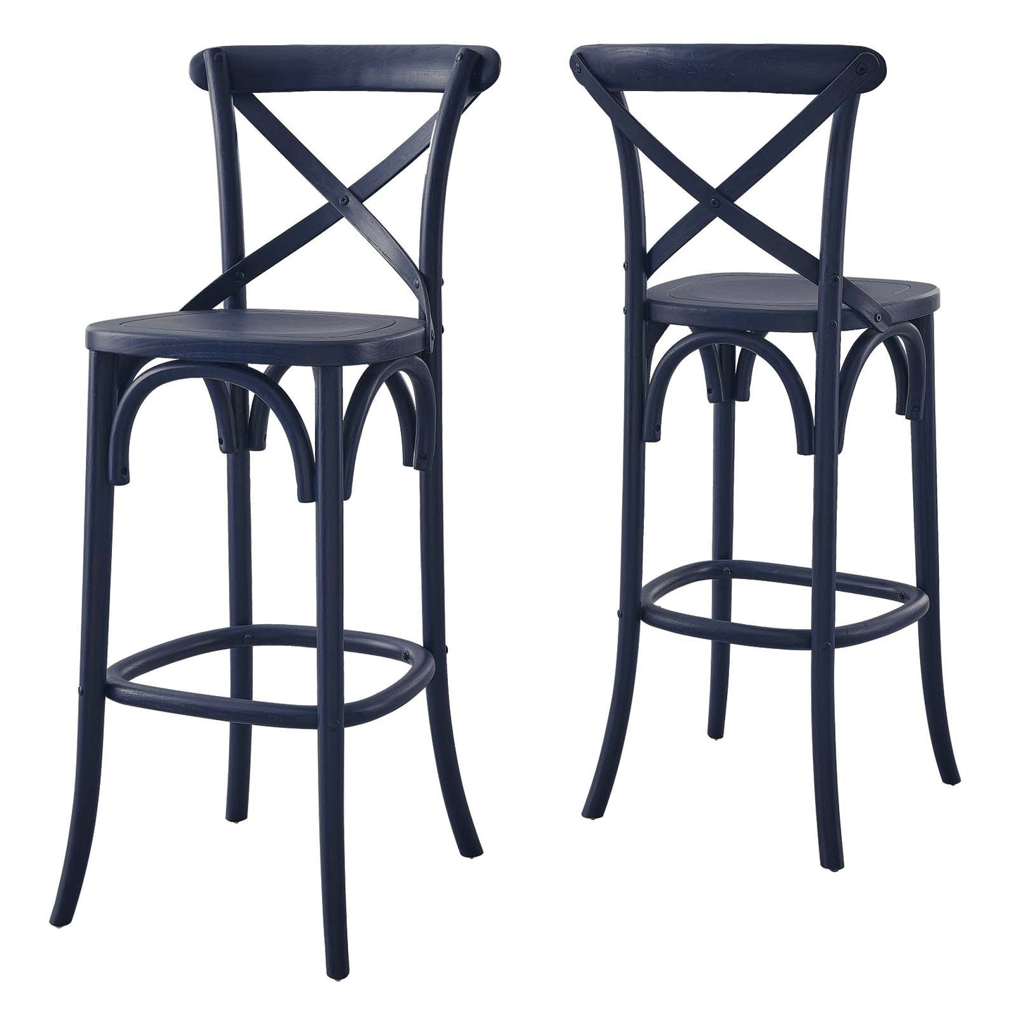 Gear Bar Stool Midnight Blue EEI-5563-MID