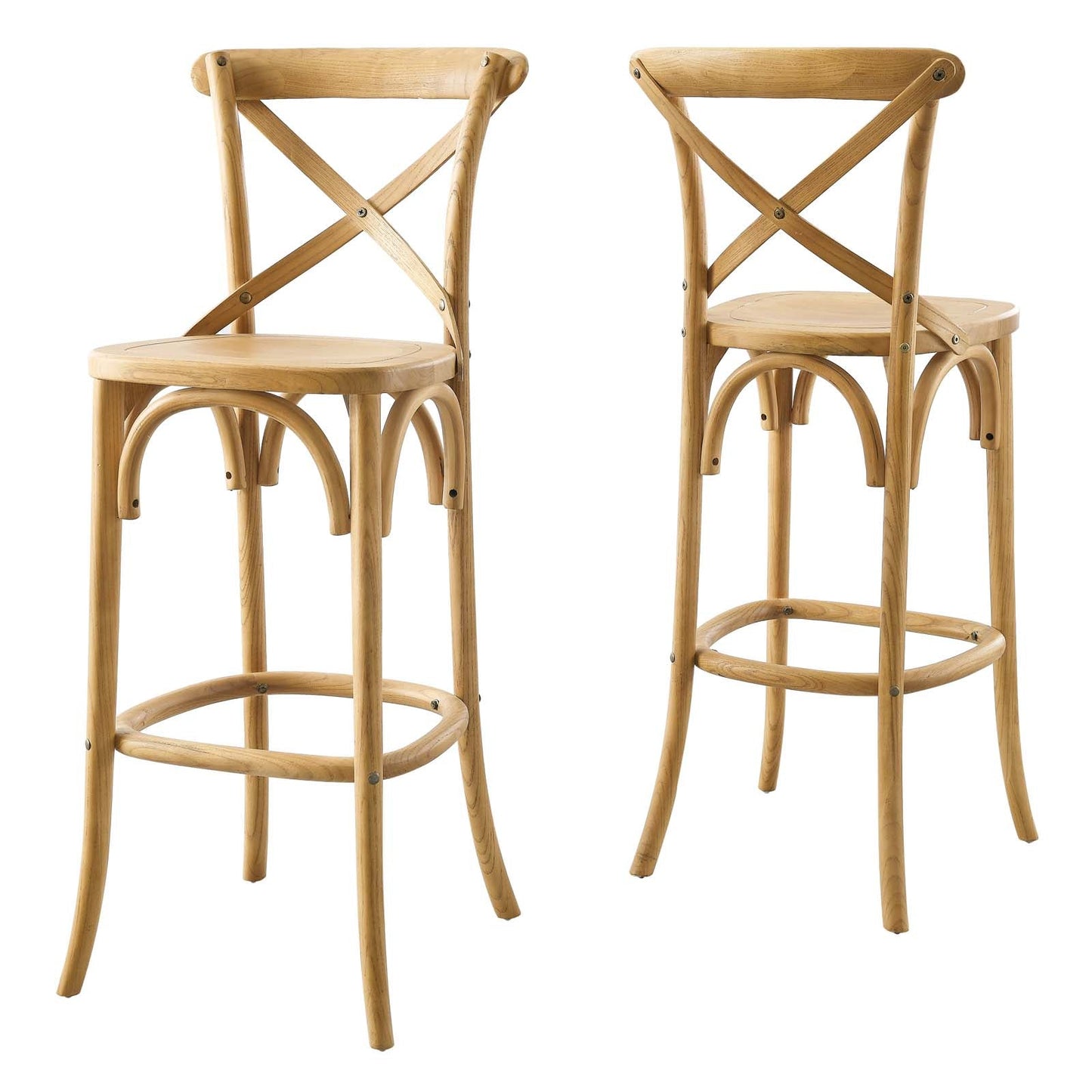 Gear Bar Stool Natural EEI-5563-NAT