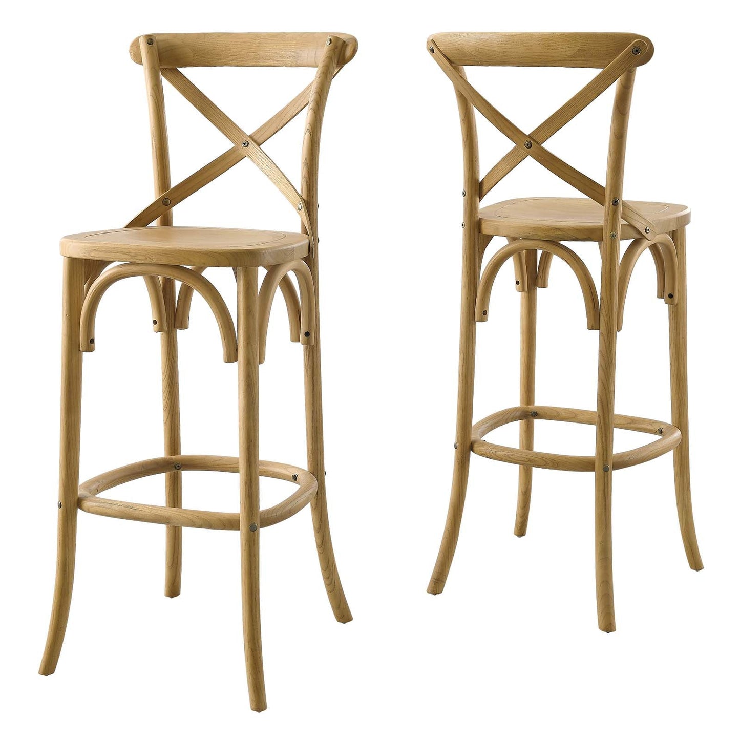 Gear Bar Stool Natural EEI-5563-NAT