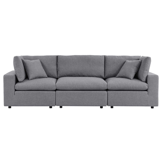 Commix  Sunbrella® Outdoor Patio Sofa Gray EEI-5579-SLA