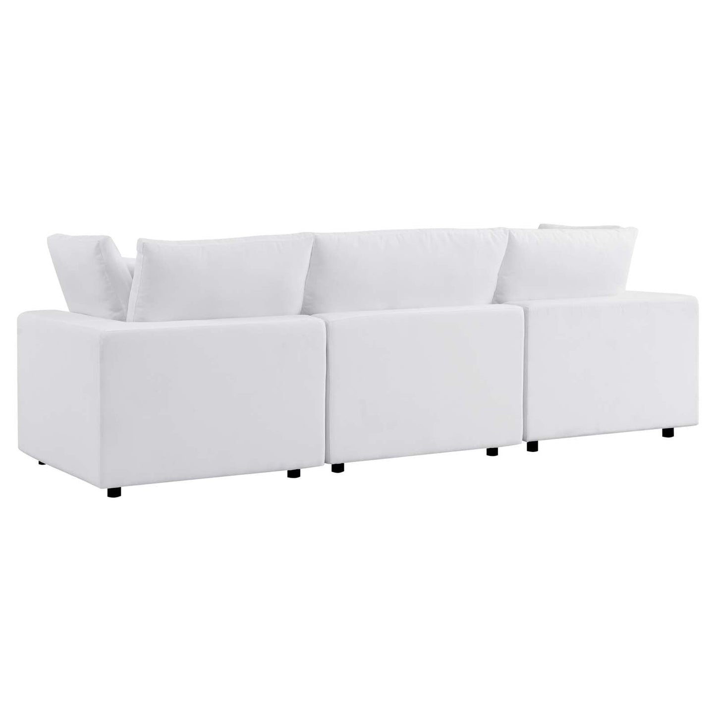 Commix  Sunbrella® Outdoor Patio Sofa White EEI-5579-WHI