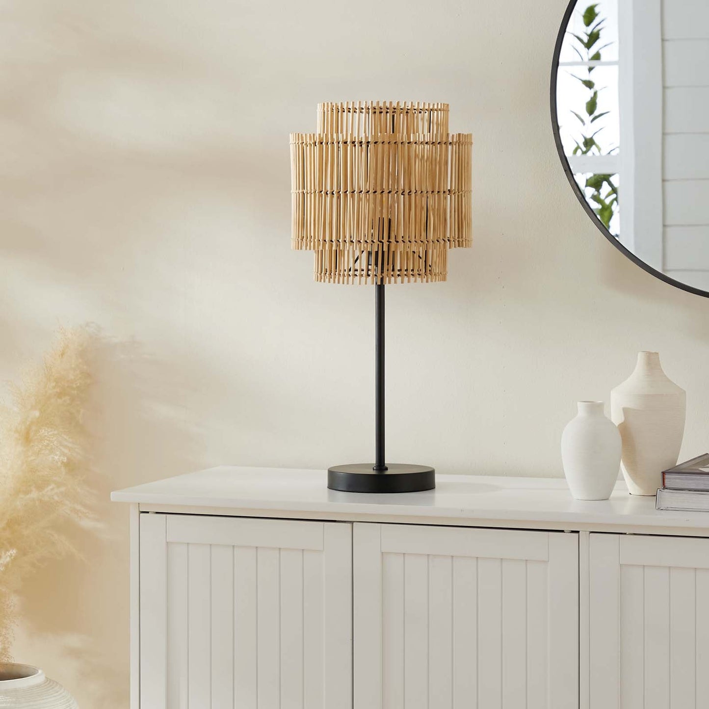 Nourish Bamboo Table Lamp  EEI-5609-NAT