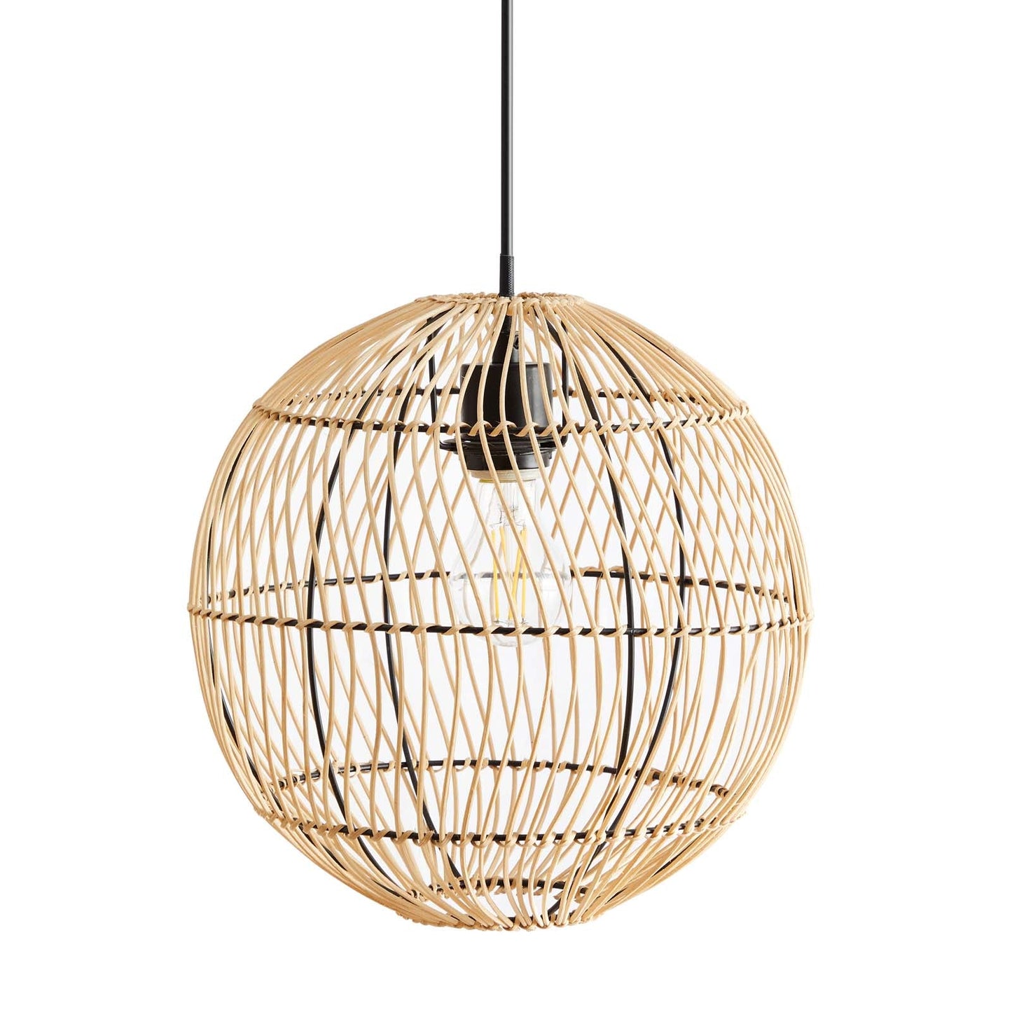 Nurture Rattan Pendant Light Natural EEI-5612-NAT