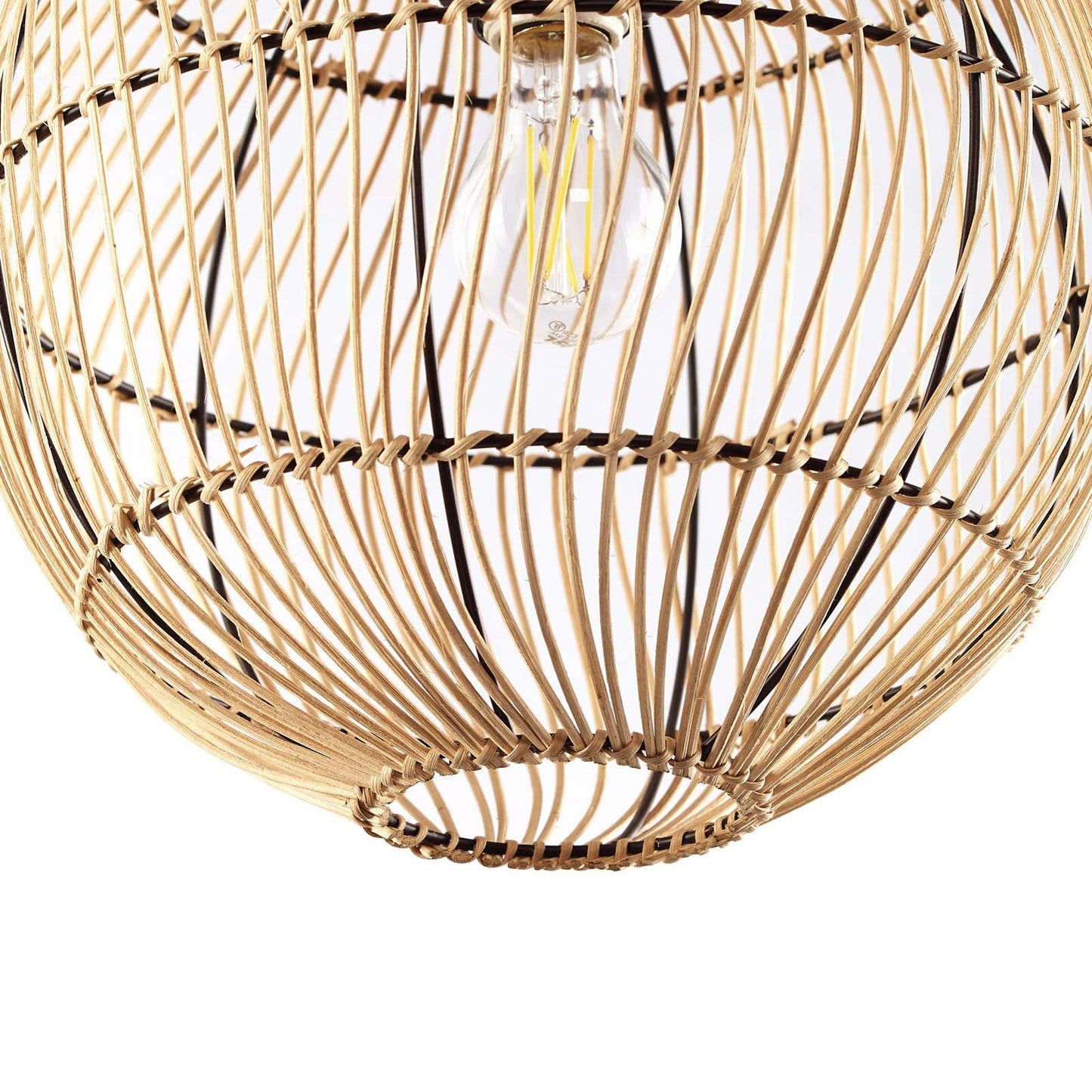 Nurture Rattan Pendant Light Natural EEI-5612-NAT