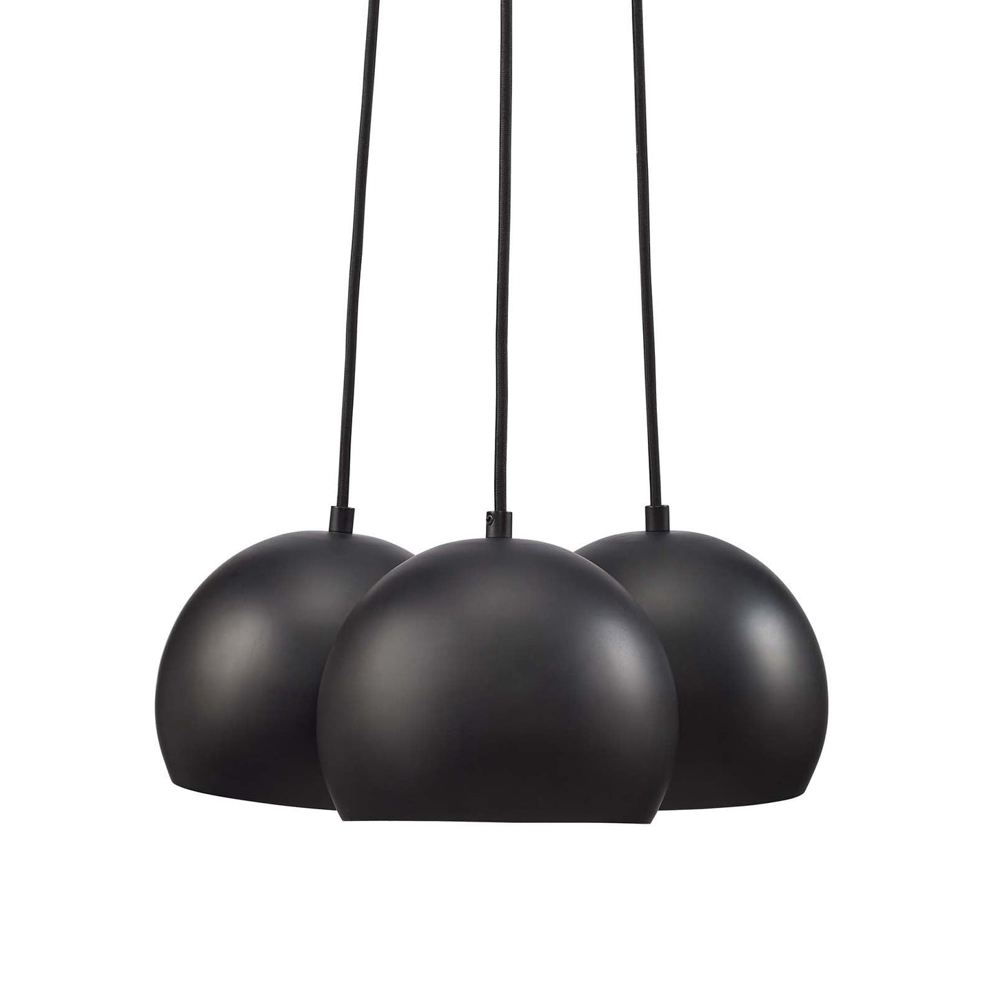 Chalice 3-Light Metal Pendant Black EEI-5614-BLK