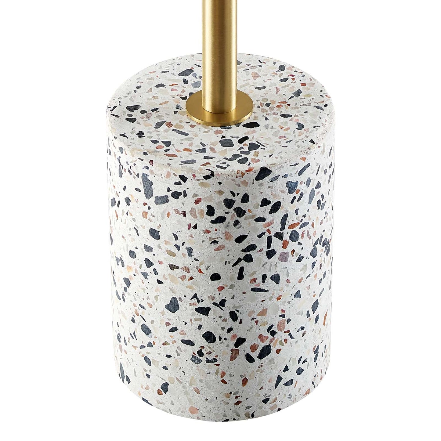 Logic Terrazzo Table Lamp White EEI-5625-WHI