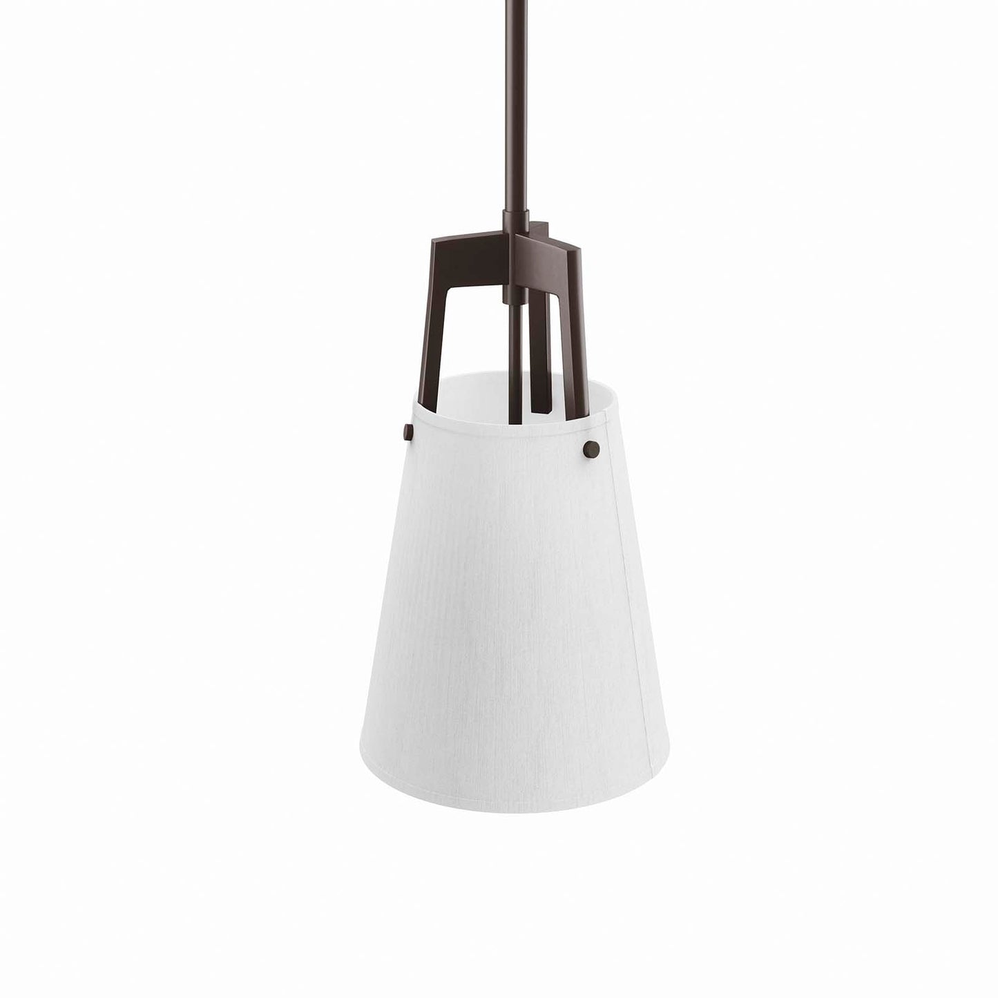 Aspire Pendant Light White Bronze EEI-5639-WHI-BRZ