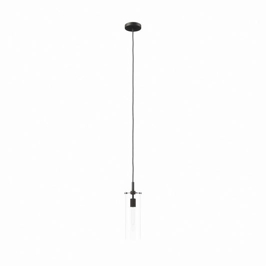 Skylark Pendant Light Clear Black EEI-5652-CLR-BLK