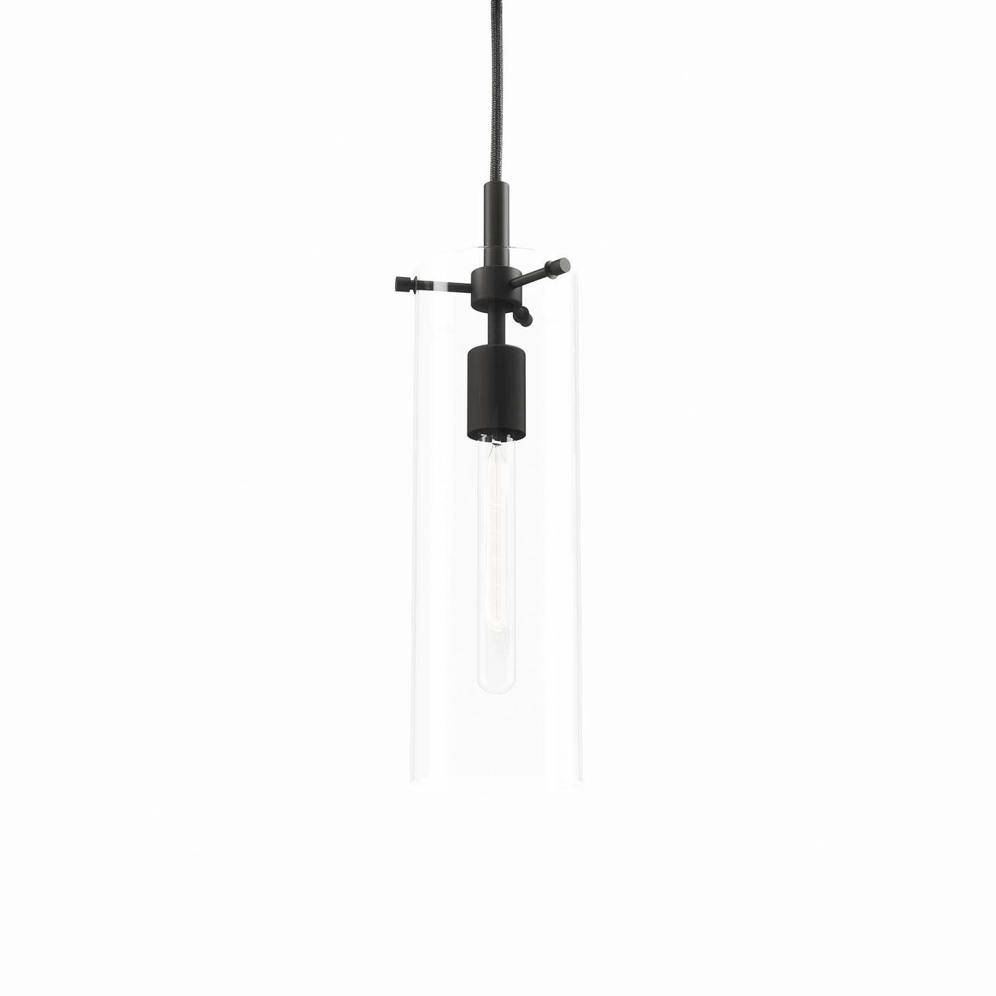 Skylark Pendant Light Clear Black EEI-5652-CLR-BLK