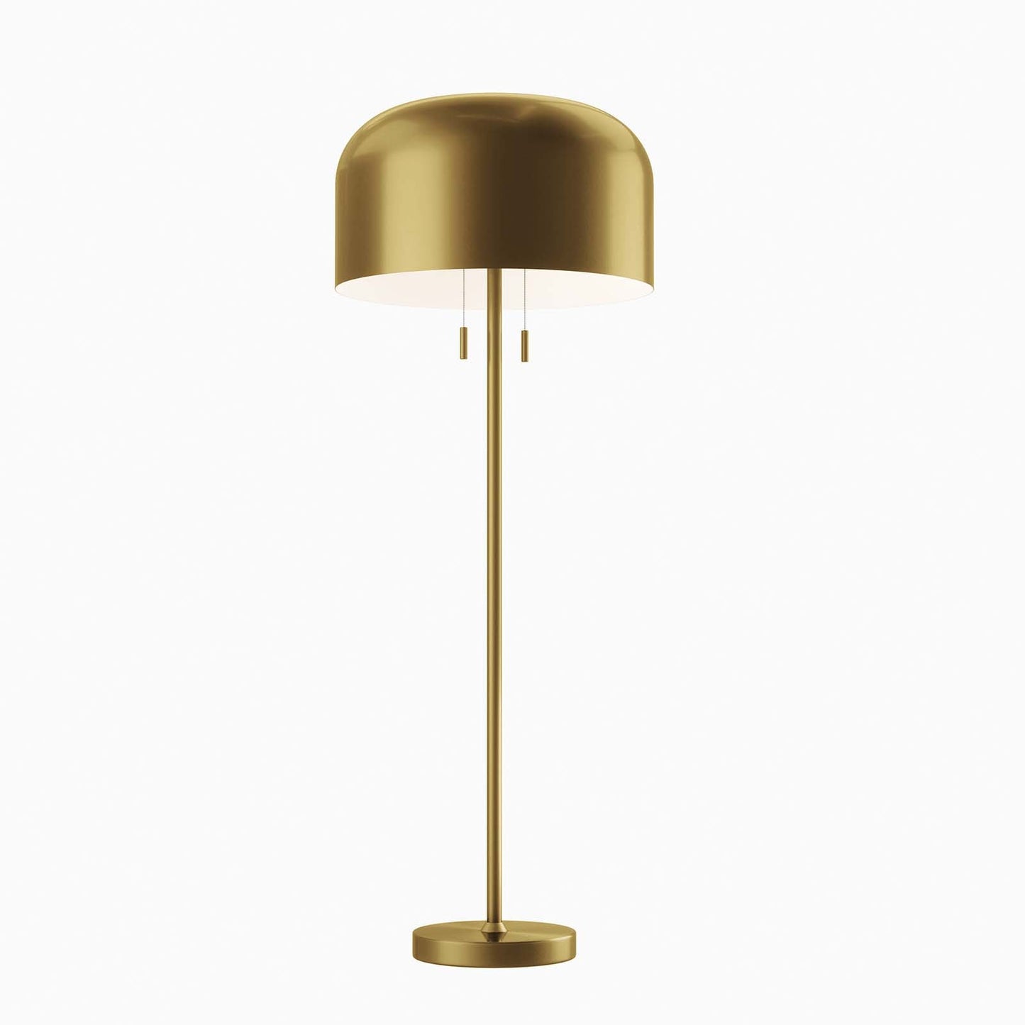 Avenue Floor Lamp Satin Brass EEI-5663-SBR