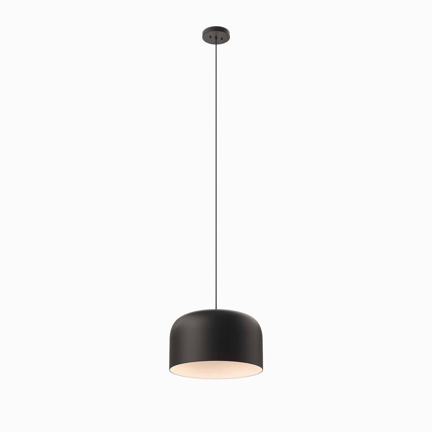 Avenue 1-Light Pendant Light Black EEI-5665-BLK