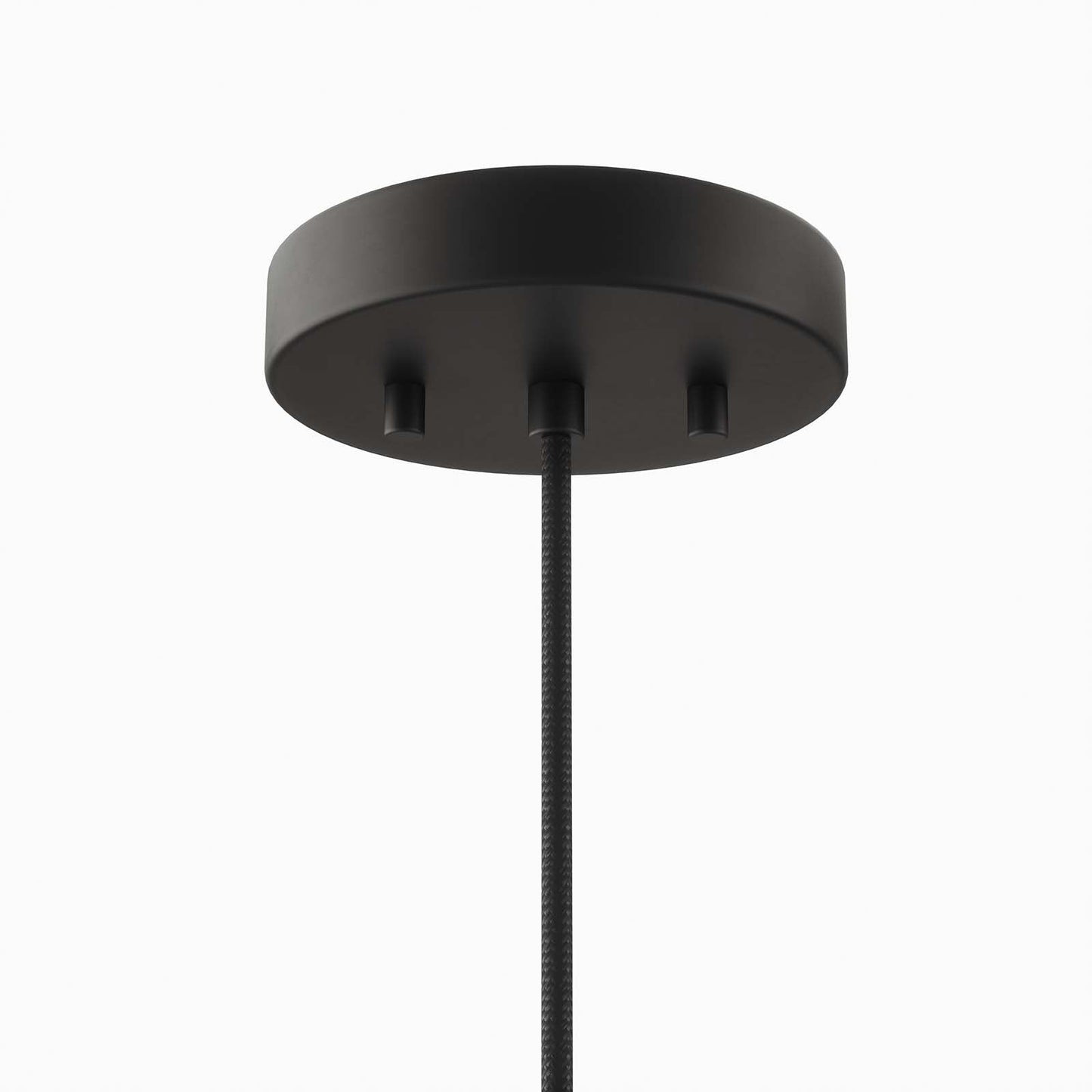 Avenue 1-Light Pendant Light Black EEI-5665-BLK