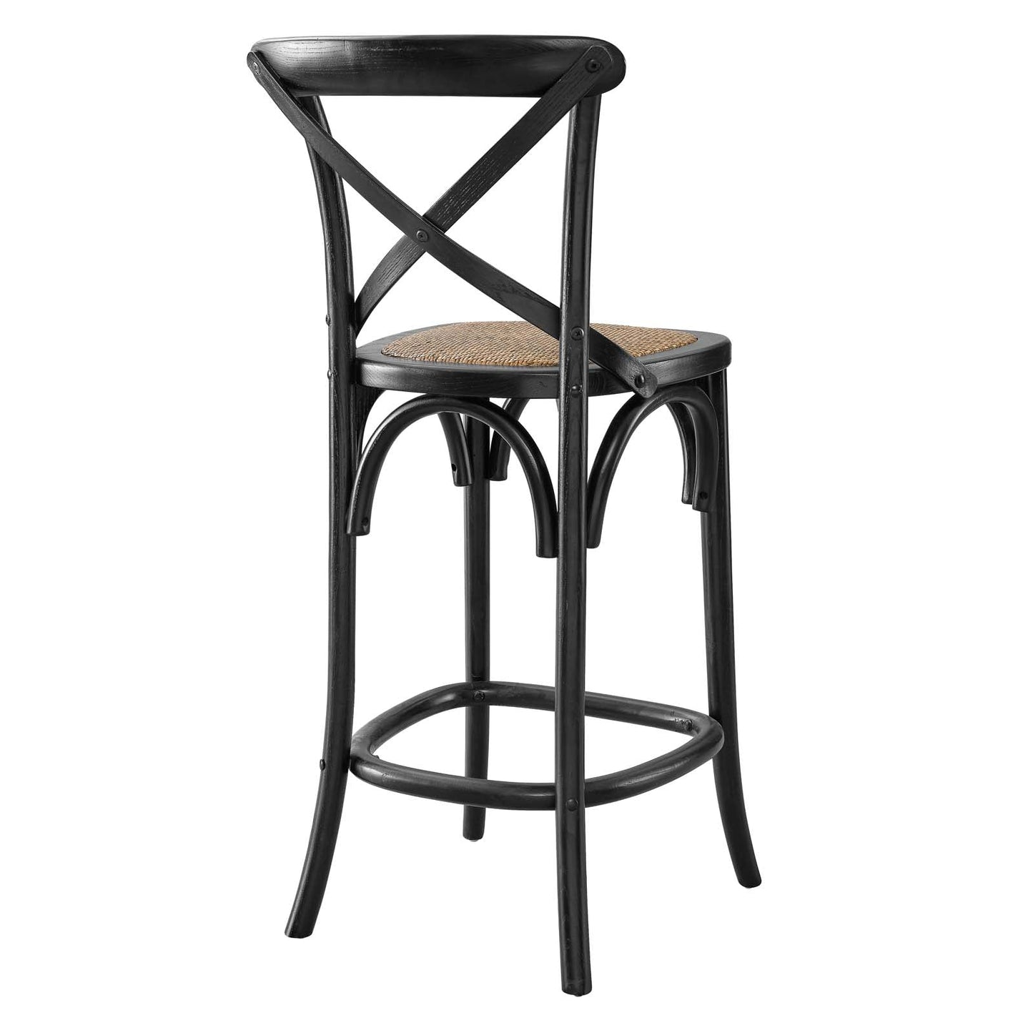 Gear Counter Stool Black EEI-5667-BLK