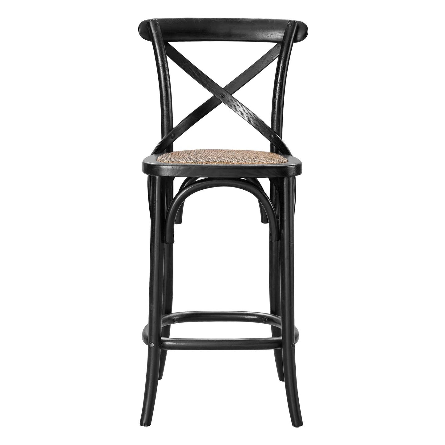 Gear Counter Stool Black EEI-5667-BLK