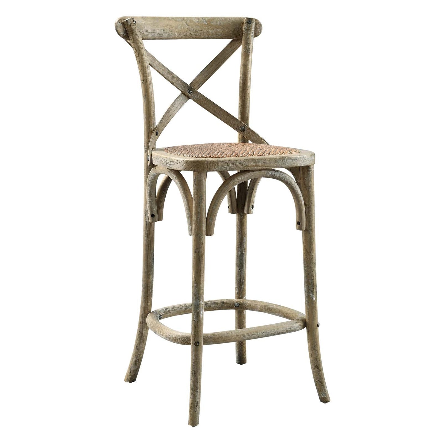 Gear Counter Stool Gray EEI-5667-GRY