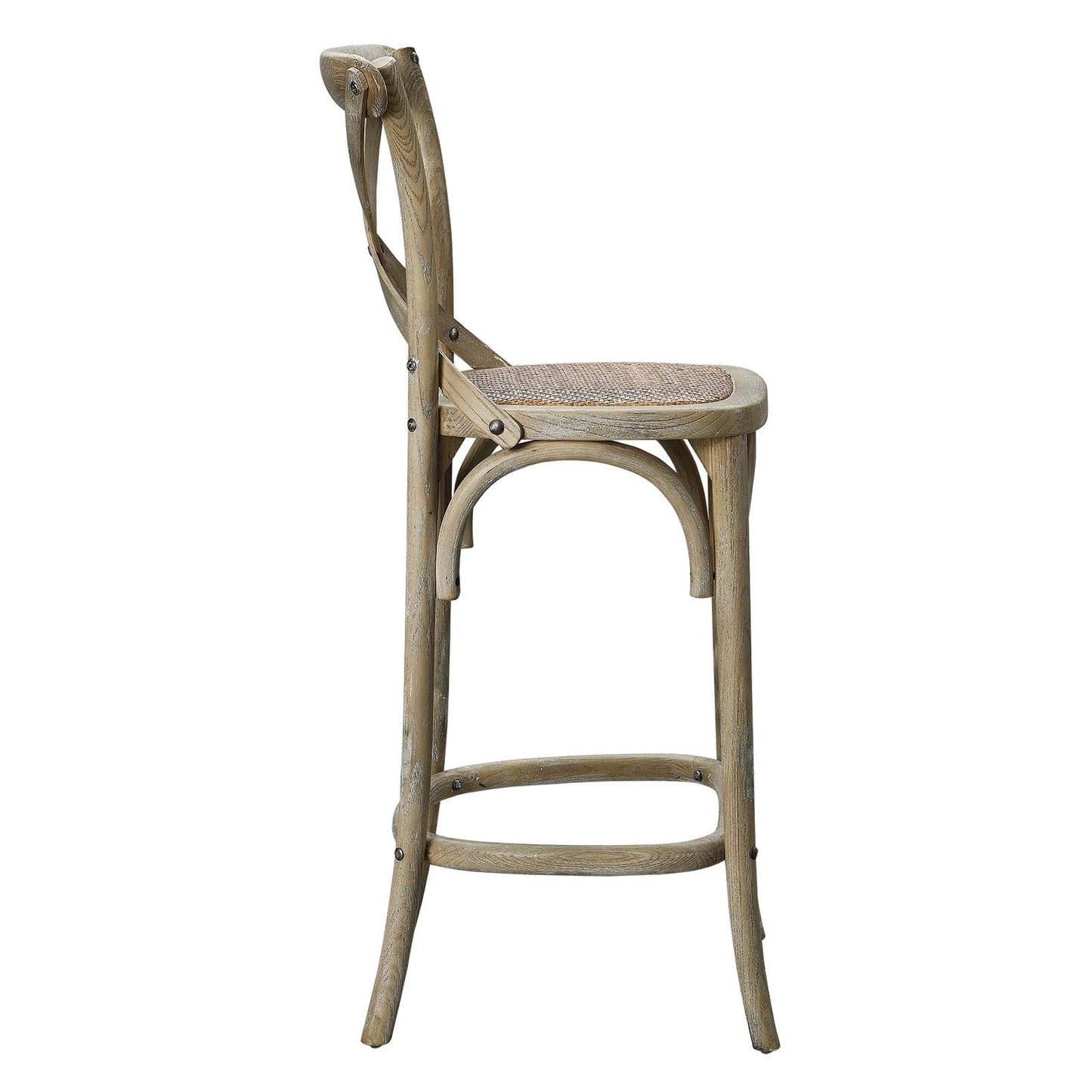 Gear Counter Stool Gray EEI-5667-GRY