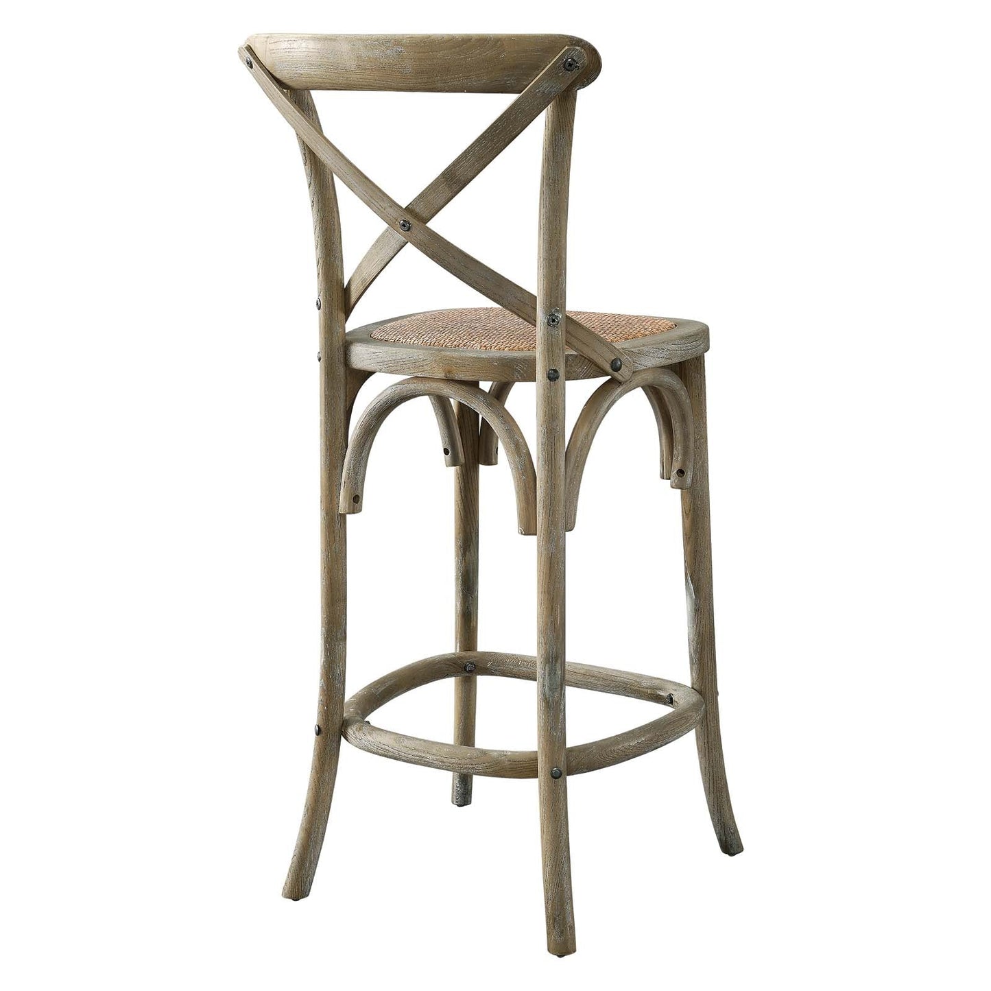 Gear Counter Stool Gray EEI-5667-GRY