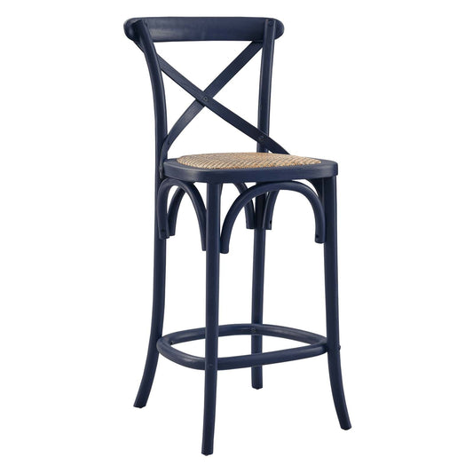 Gear Counter Stool Midnight Blue EEI-5667-MID