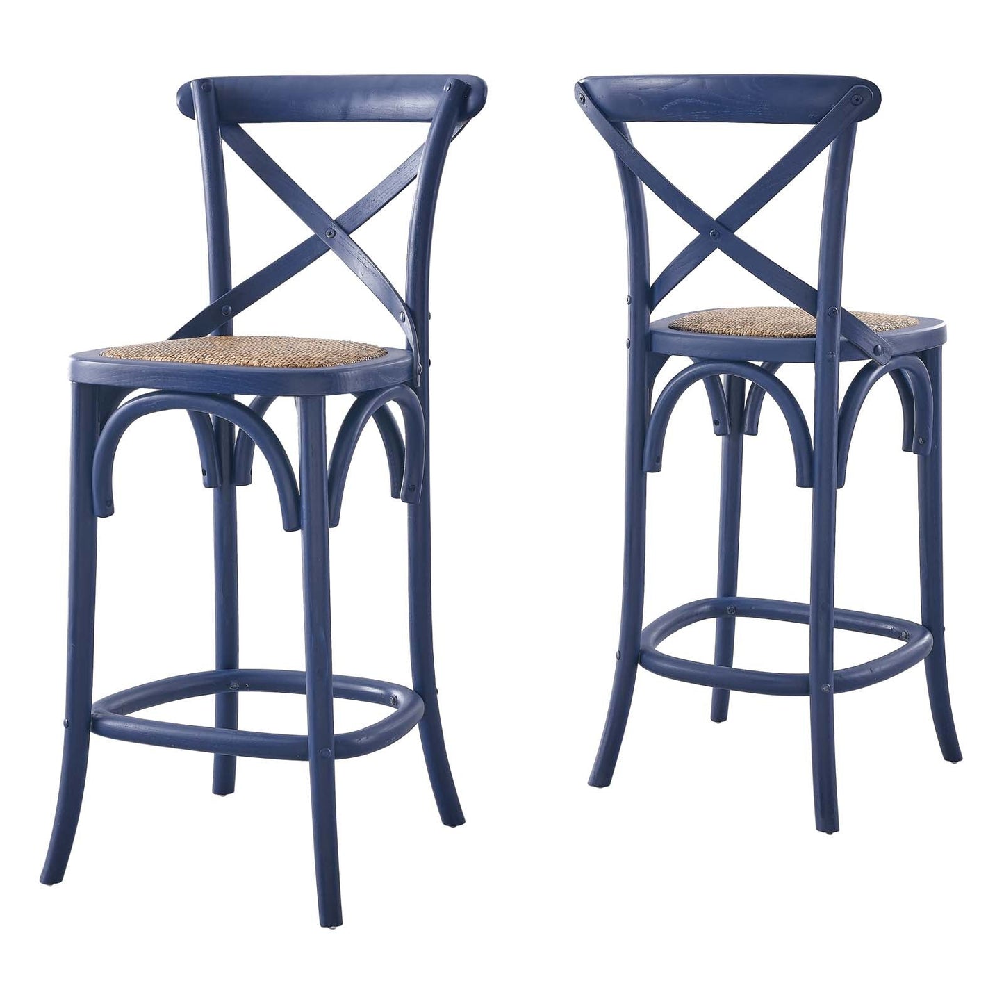 Gear Counter Stool Midnight Blue EEI-5667-MID