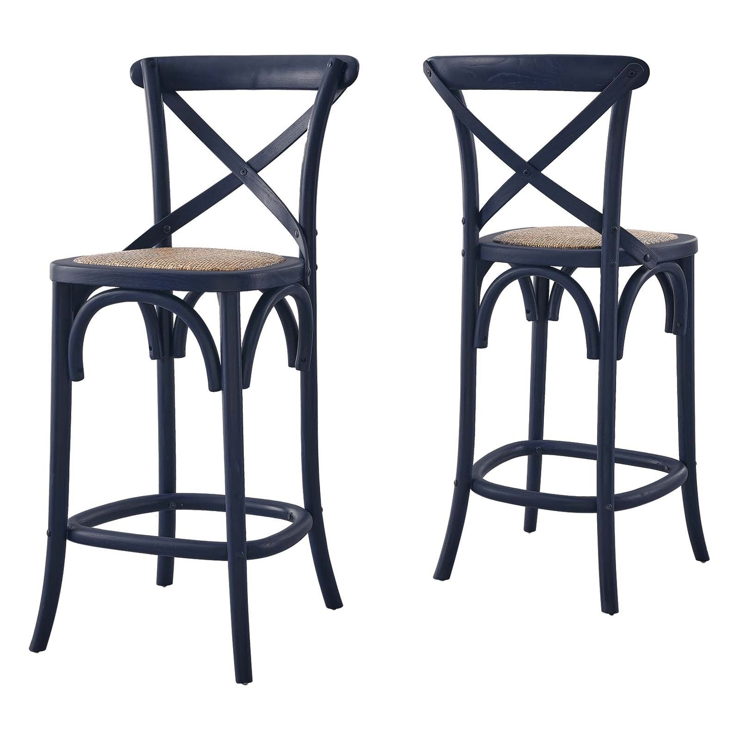 Gear Counter Stool Midnight Blue EEI-5667-MID