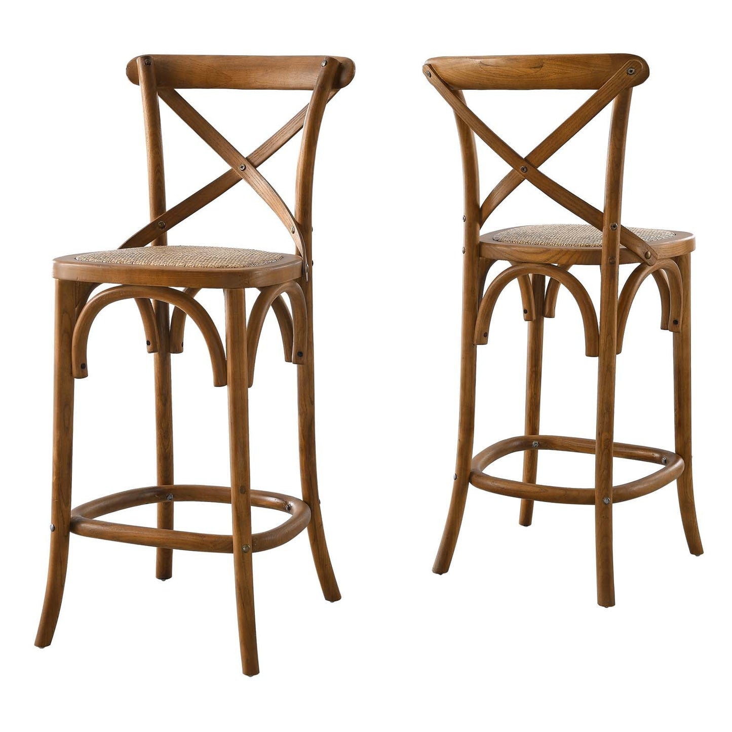 Gear Counter Stool Walnut EEI-5667-WAL