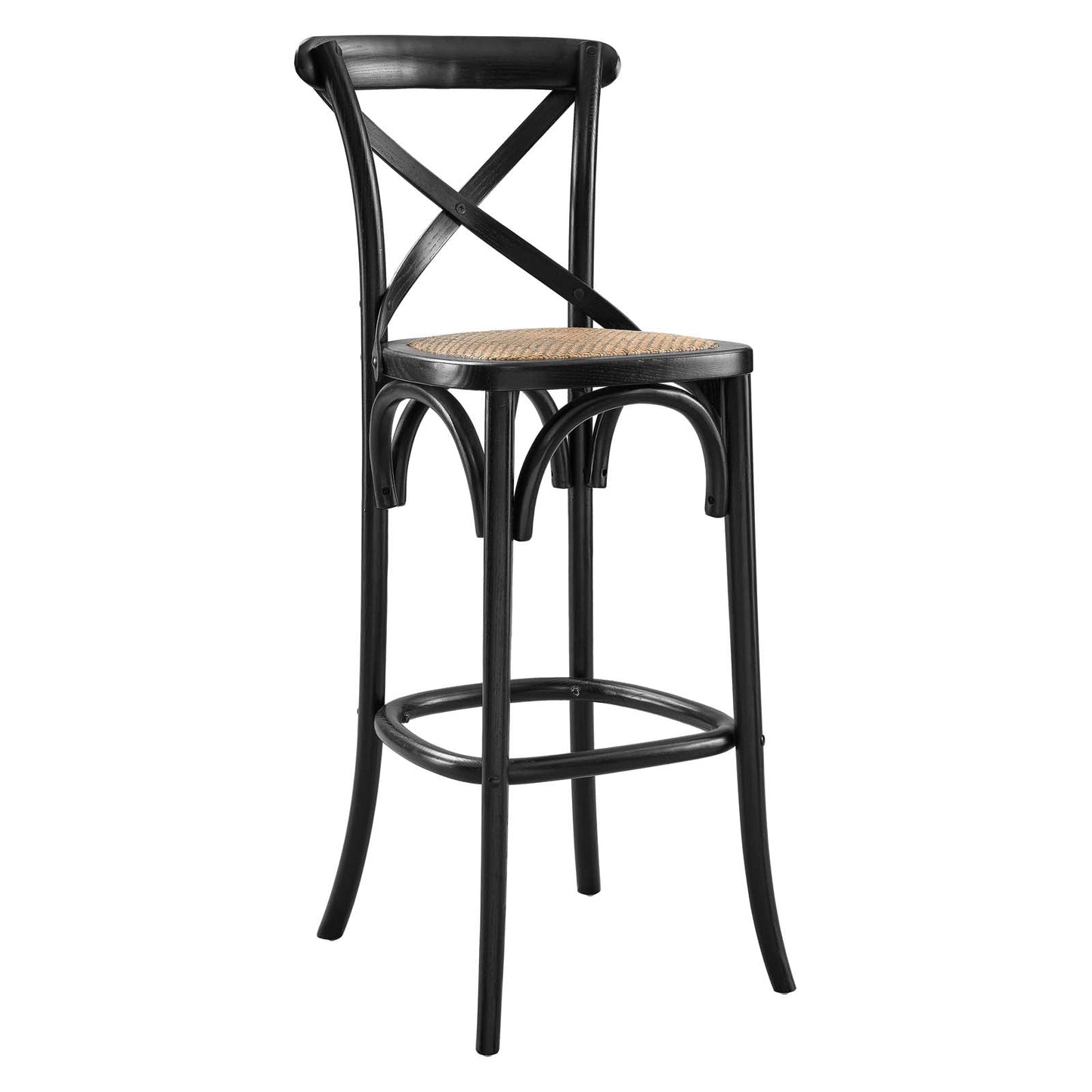 Gear Bar Stool Black EEI-5668-BLK