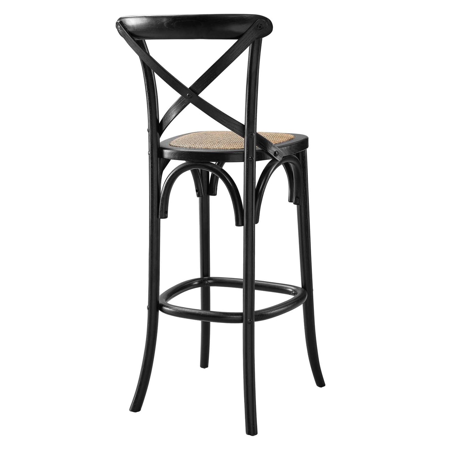 Gear Bar Stool Black EEI-5668-BLK