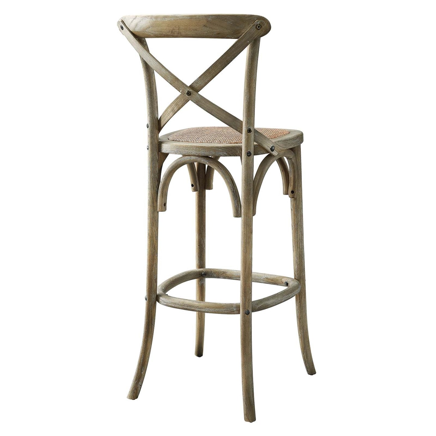 Gear Bar Stool Gray EEI-5668-GRY