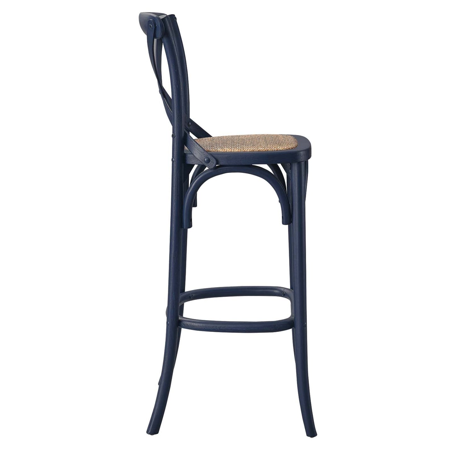 Gear Bar Stool Midnight Blue EEI-5668-MID