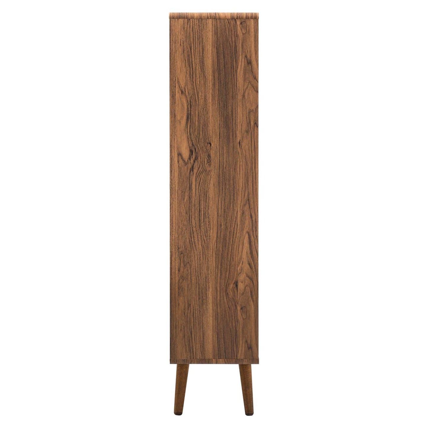 Transmit 31" Wood Bookcase Walnut EEI-5743-WAL