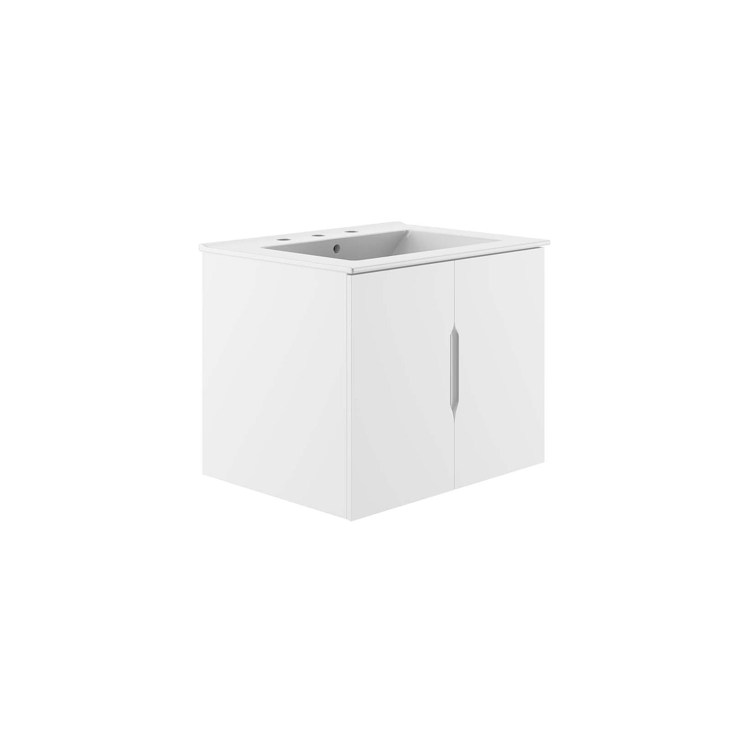 Vitality 24" Bathroom Vanity White White EEI-5782-WHI-WHI