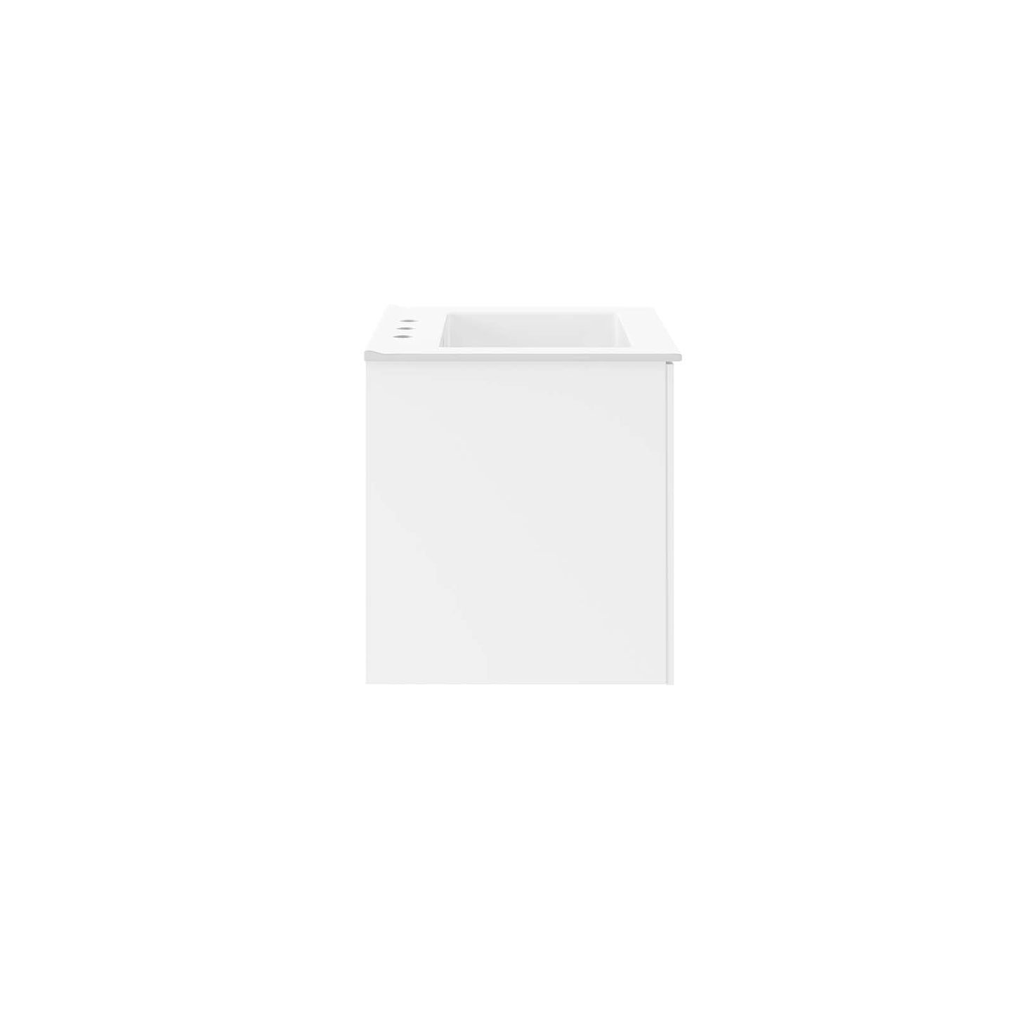 Vitality 24" Bathroom Vanity White White EEI-5782-WHI-WHI