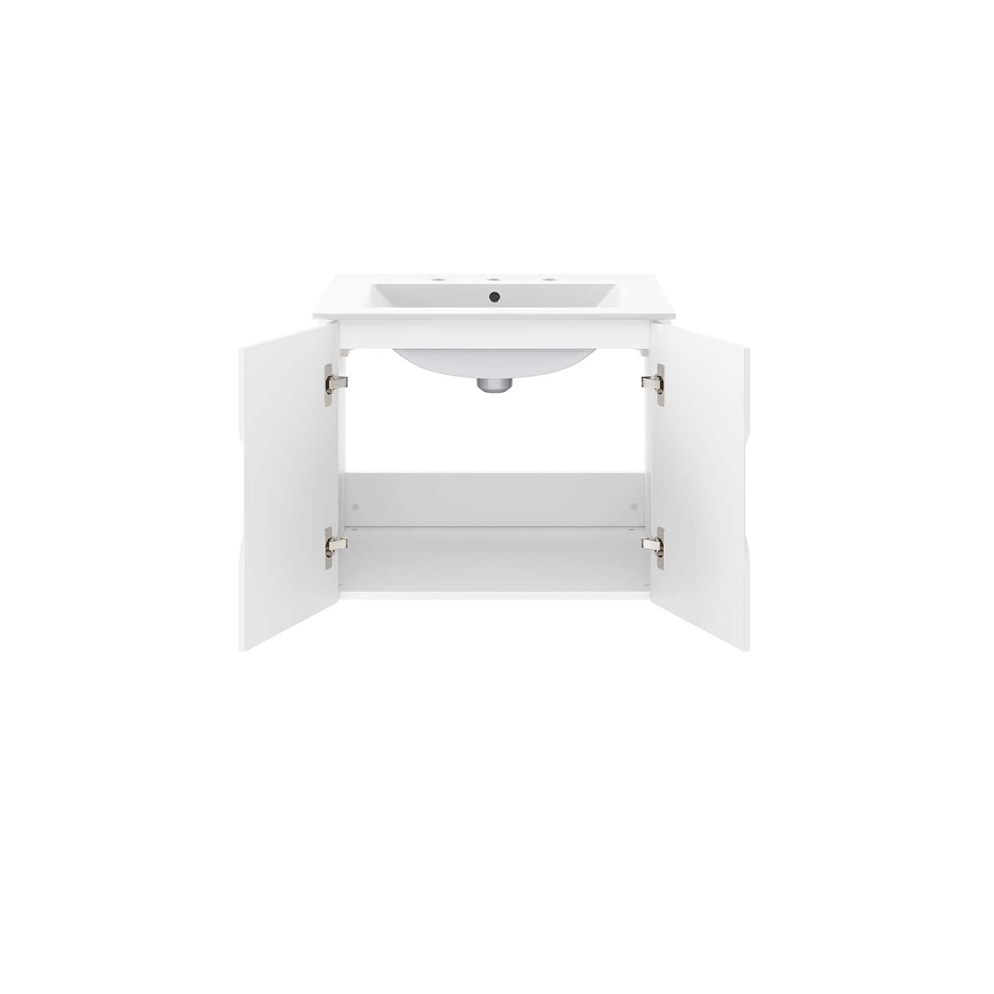 Vitality 24" Bathroom Vanity White White EEI-5782-WHI-WHI