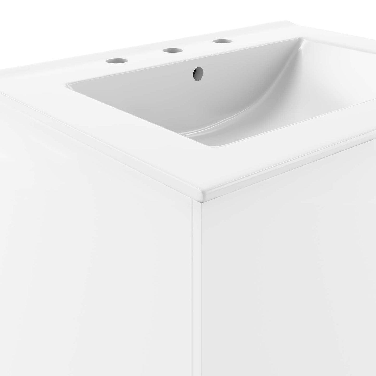 Vitality 24" Bathroom Vanity White White EEI-5782-WHI-WHI